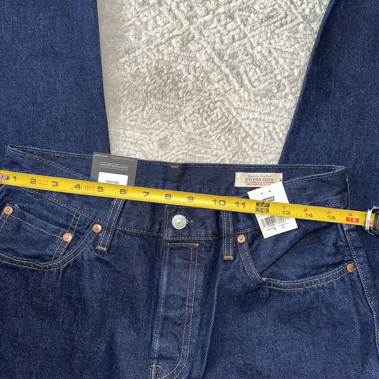 Levi's Levis Big E Selvedge 90s 501 Denim Size US 31 - 8 Thumbnail
