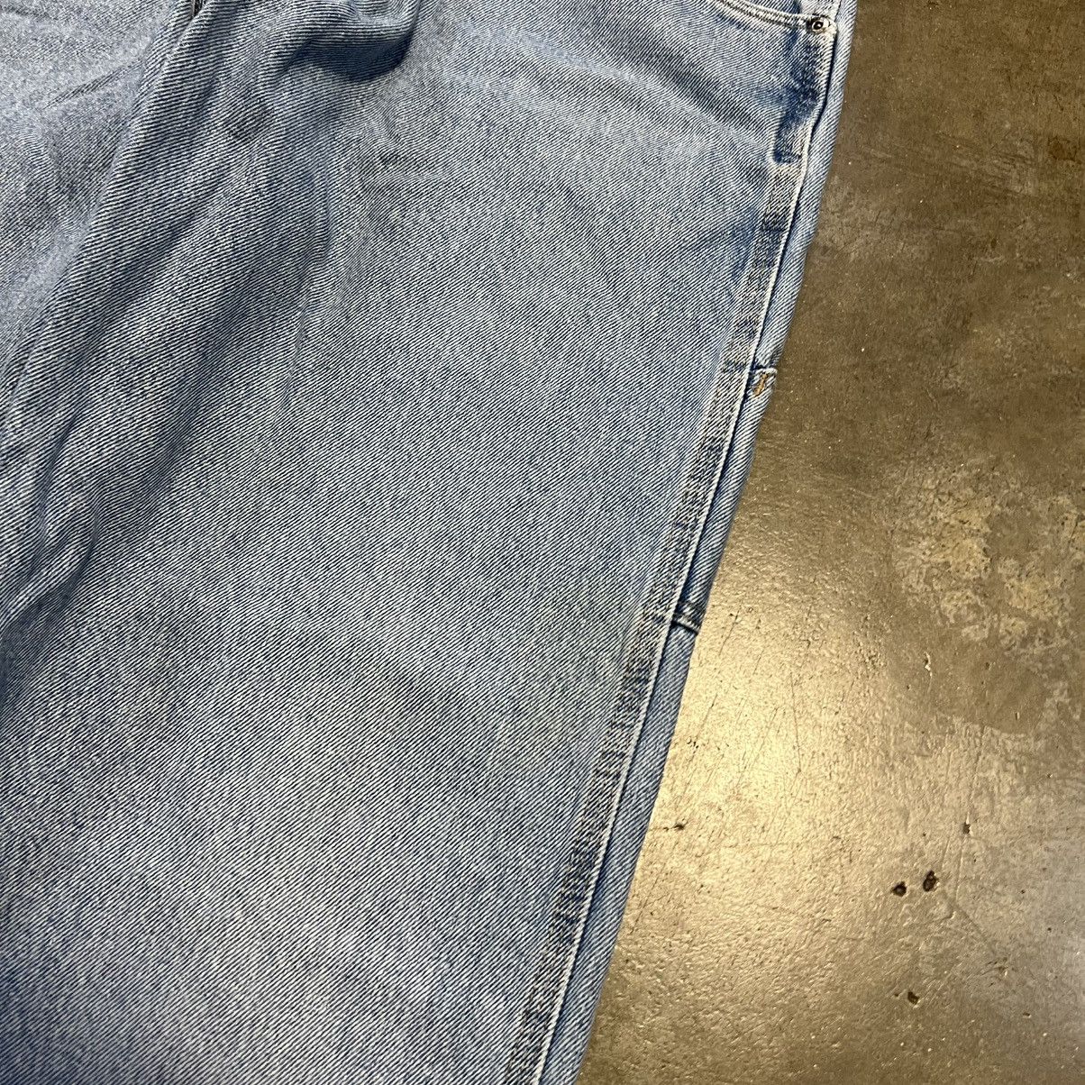Vintage × Wrangler Vintage Wrangler Riggs Carpenter Workwear Jeans Baggy Faded Size US 36 / EU 52 - 8 Thumbnail