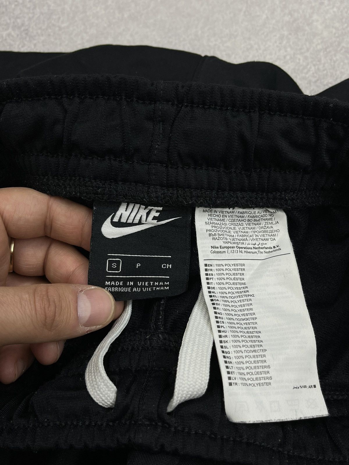 Nike Mens Nike NSW Black Sweatpants Swoosh Drill Y2K ACG TN Size US 30 / EU 46 - 6 Thumbnail