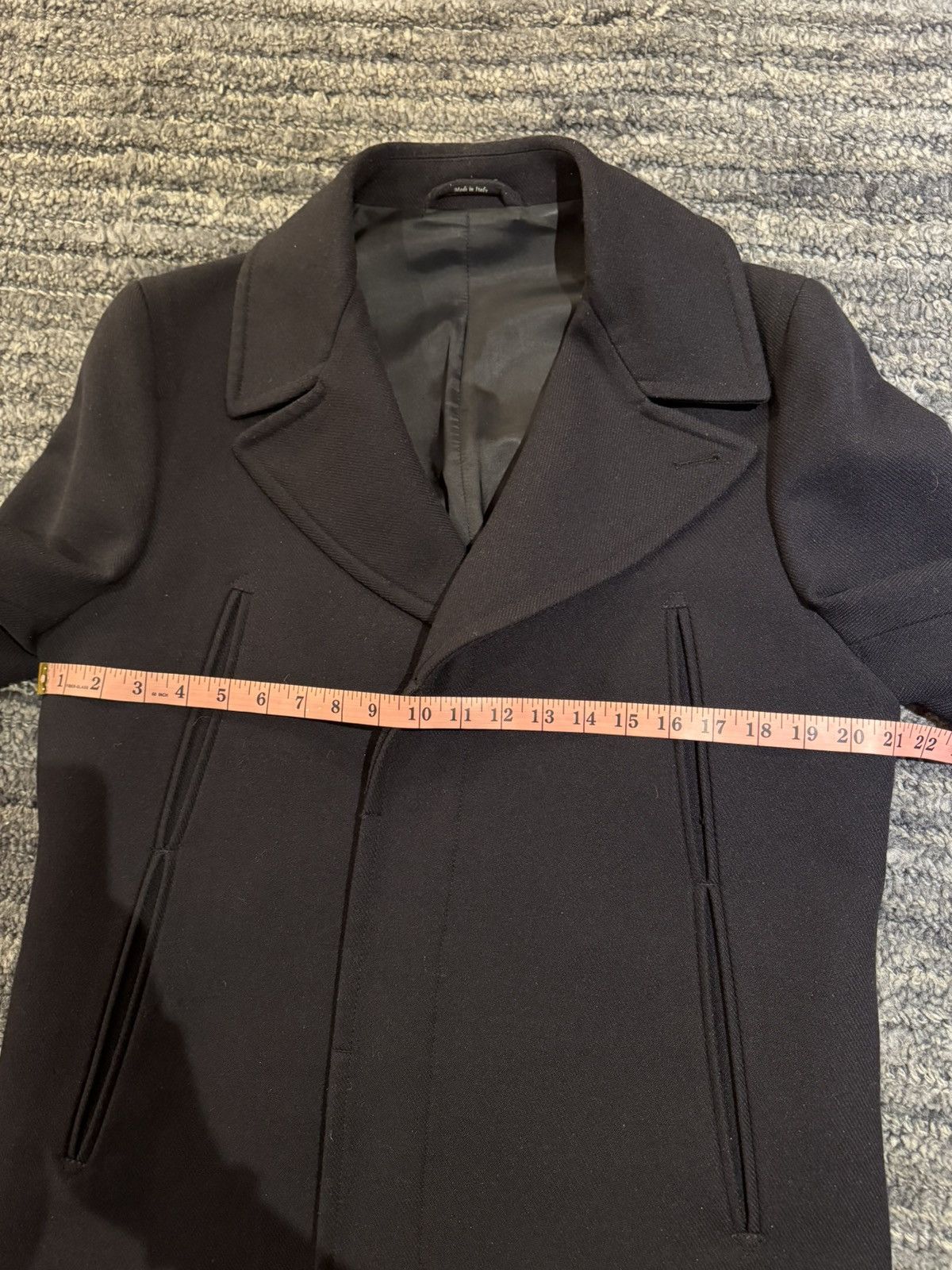 Maison Margiela Vintage Maison Margiela Navy Peacoat Made in Italy Size 52 Size US L / EU 52-54 / 3 - 10 Thumbnail