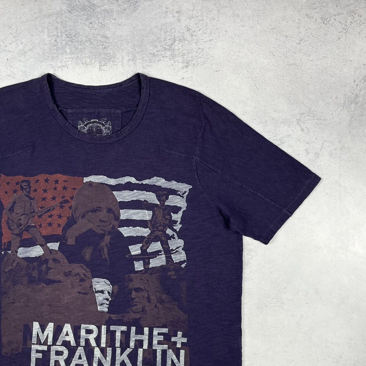 Marithe + Francois Girbaud Archive MFG x Franklin Roosevelt big logo T Shirt 00’s Size US M / EU 48-50 / 2 - 3 Thumbnail