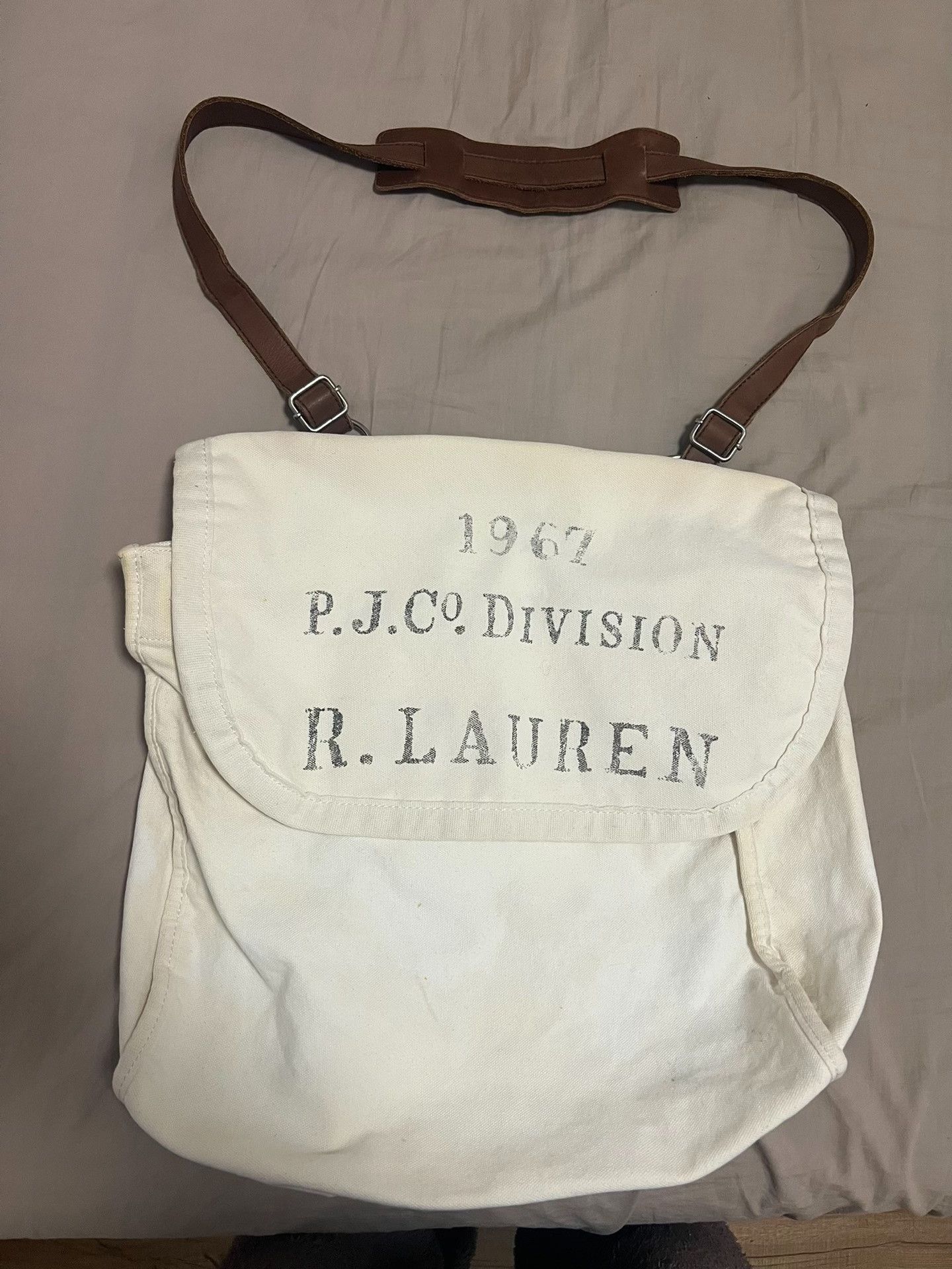 Polo Ralph Lauren POLO Ralph Lauren Canvas Crossbody Bag Size ONE SIZE - 1 Thumbnail