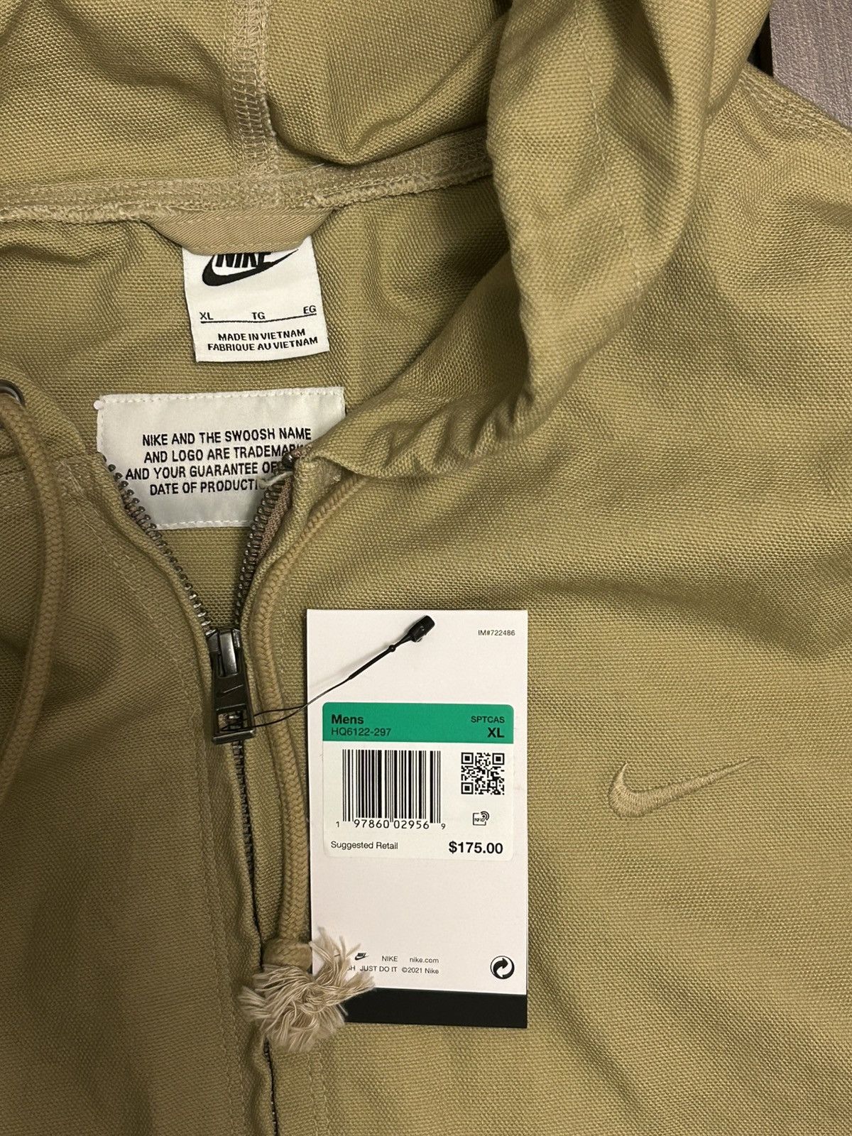 Nike Nike Relaxed Men’s Jacket Size US XL / EU 56 / 4 - 2 Thumbnail