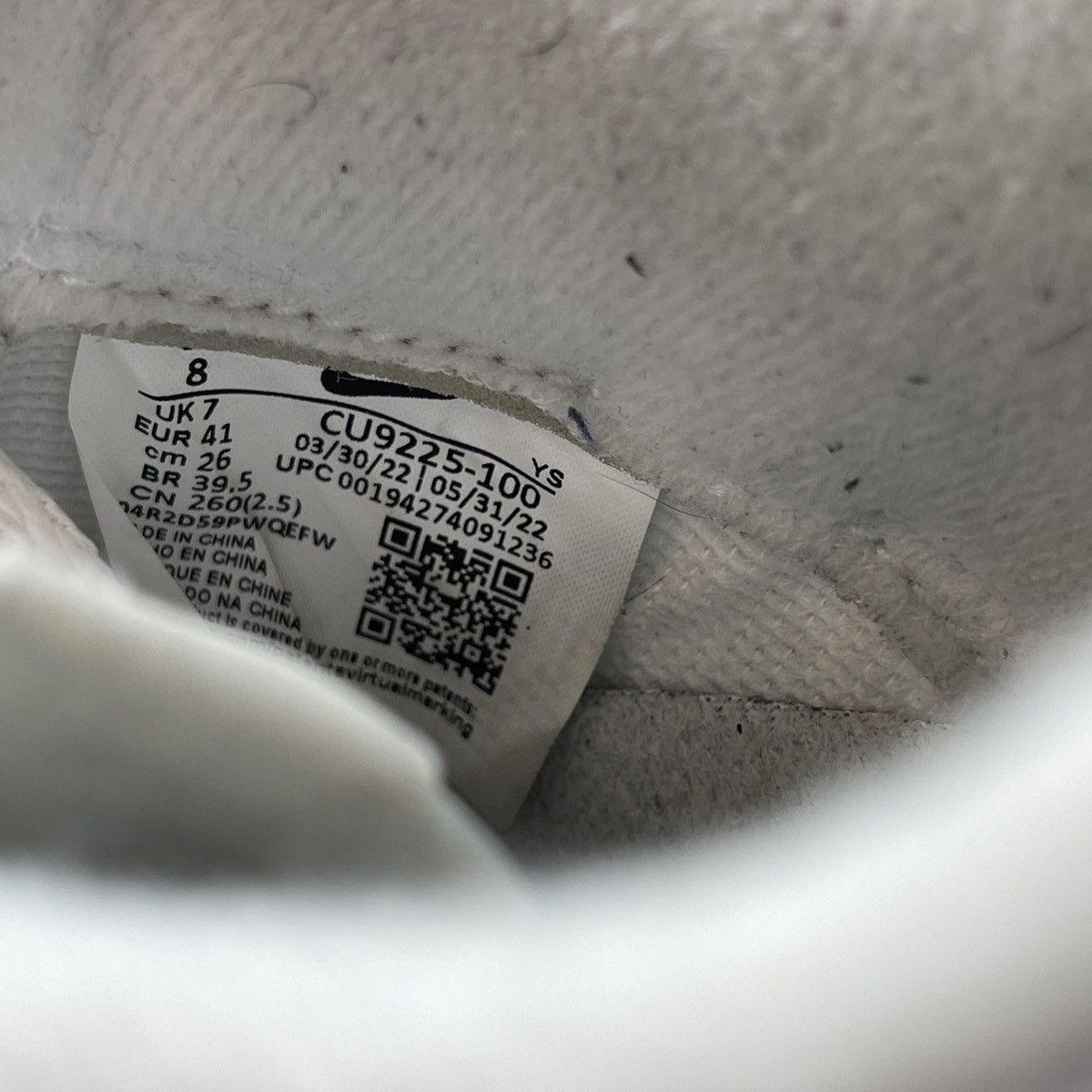 Nike Supreme x air force 1 low box logo white Size US 8 / EU 41 - 8 Thumbnail