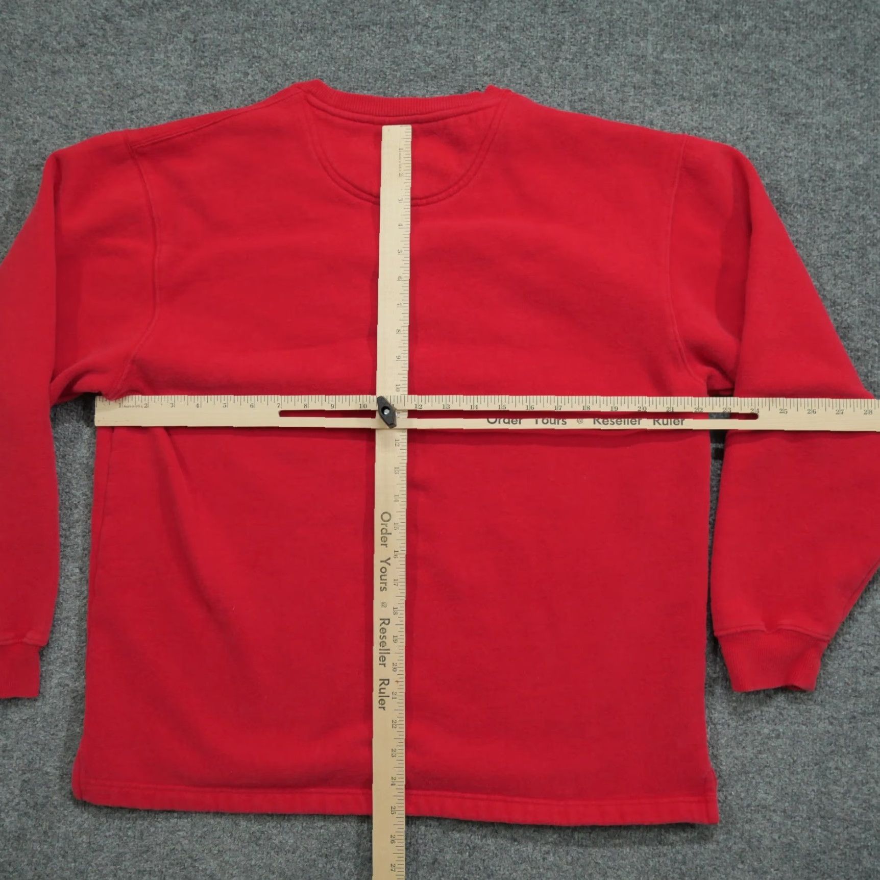 Marlboro VINTAGE Marlboro Sweatshirt Mens Pullover Crew Neck Adult Large Red 90s Winter Logo Fiber: Cotton, Polyester Size US L / EU 52-54 / 3 - 6 Thumbnail