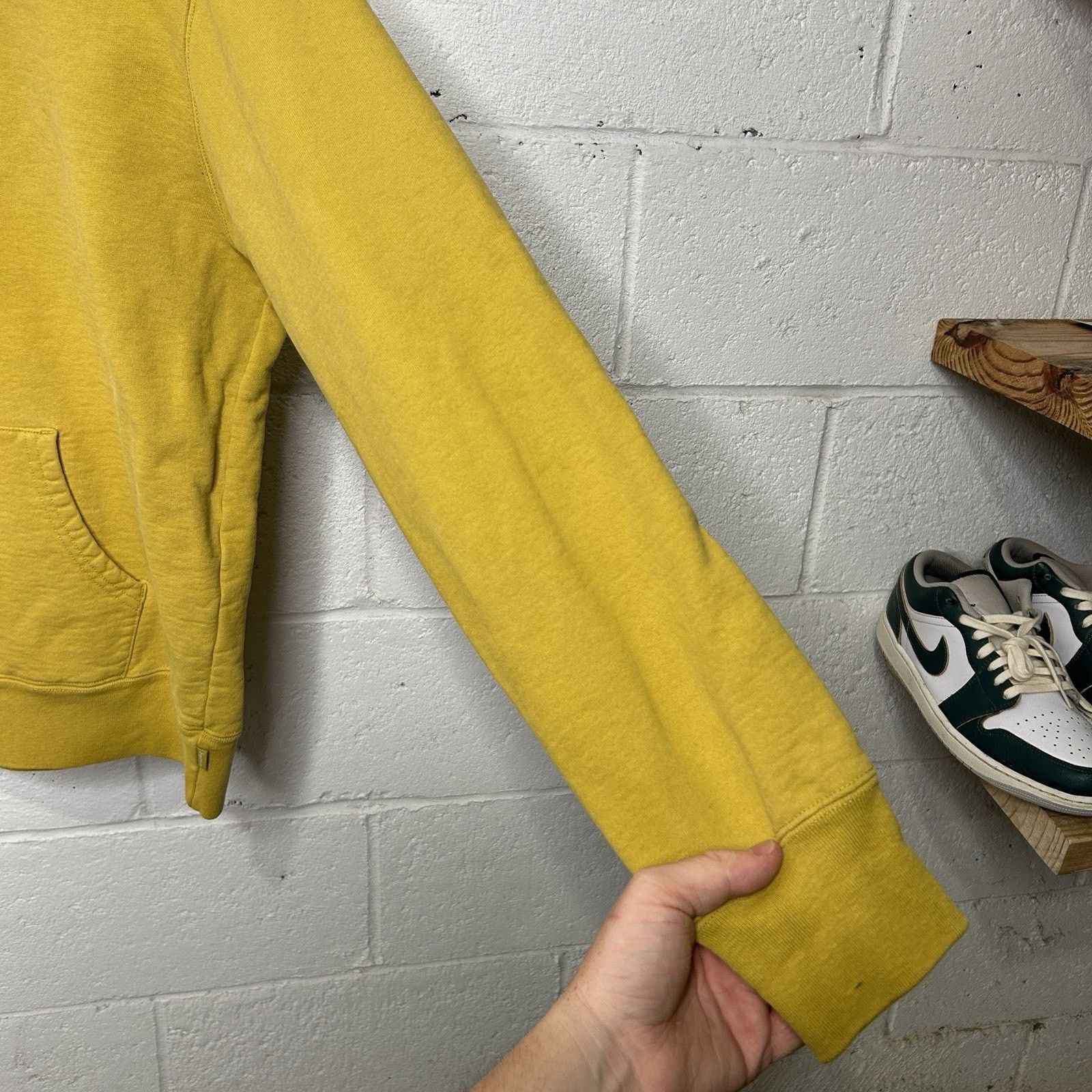 Supreme Supreme Vampire Hooded Sweatshirt “Yellow” F/W18 Mike Hill Size US M / EU 48-50 / 2 - 4 Thumbnail