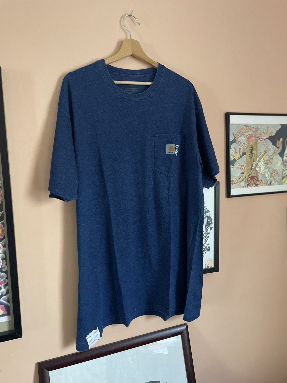 Carhartt Wip × FPAR Carhartt WIP X FPAR Pocket T-shirt Size US XL / EU 56 / 4 - 2 Thumbnail