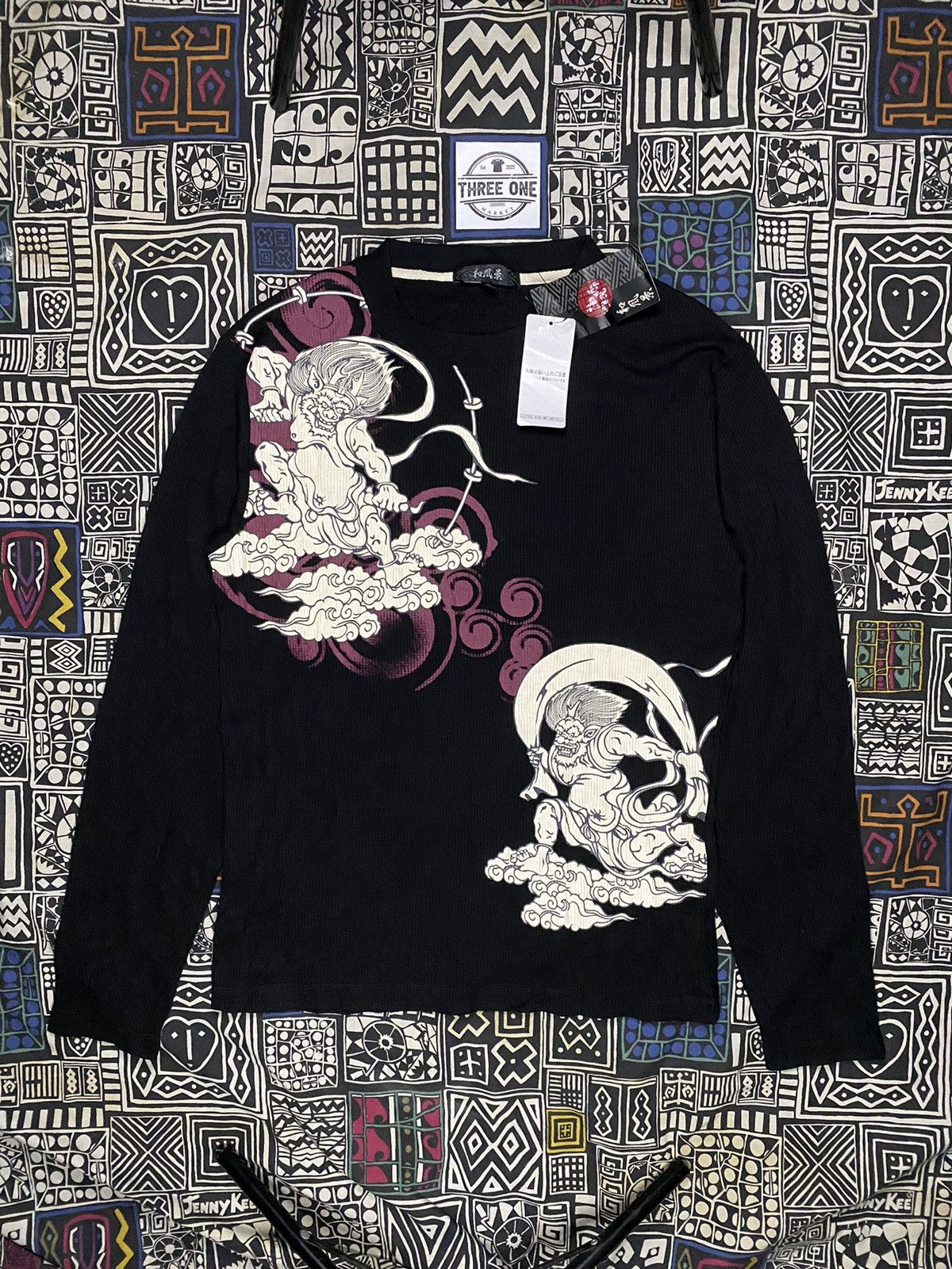 If Six Was Nine × Japanese Brand Vintage Sukajan BNWT Longsleeve T shirt Size US M / EU 48-50 / 2 - 1 Thumbnail