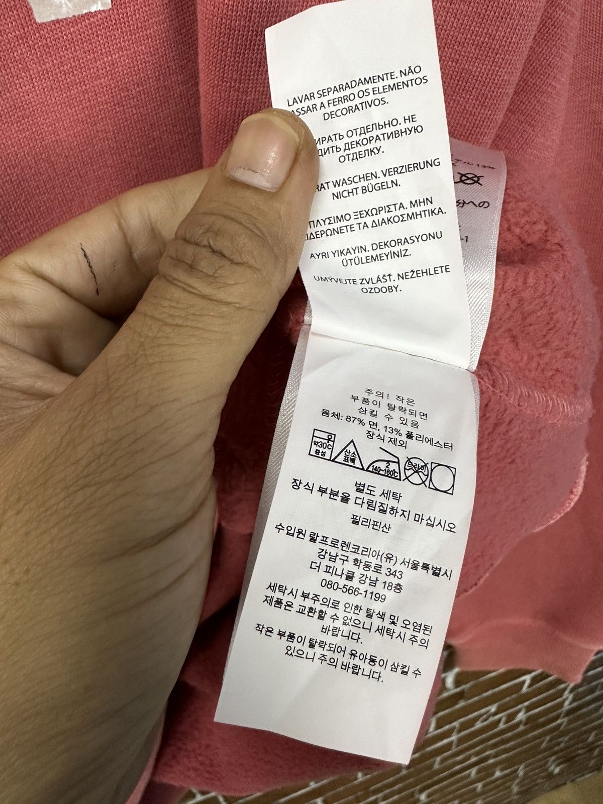 Polo Ralph Lauren Vintage US Polo Ralph Lauren Faded Bleach Crewneck Z401 Size US M / EU 48-50 / 2 - 14 Thumbnail