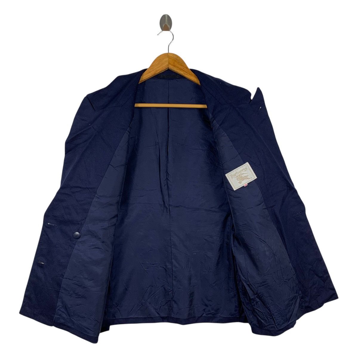 Burberry × Vintage Vintage BURBERRYS England Designer Blazer Coat Jacket Size US M / EU 48-50 / 2 - 3 Thumbnail