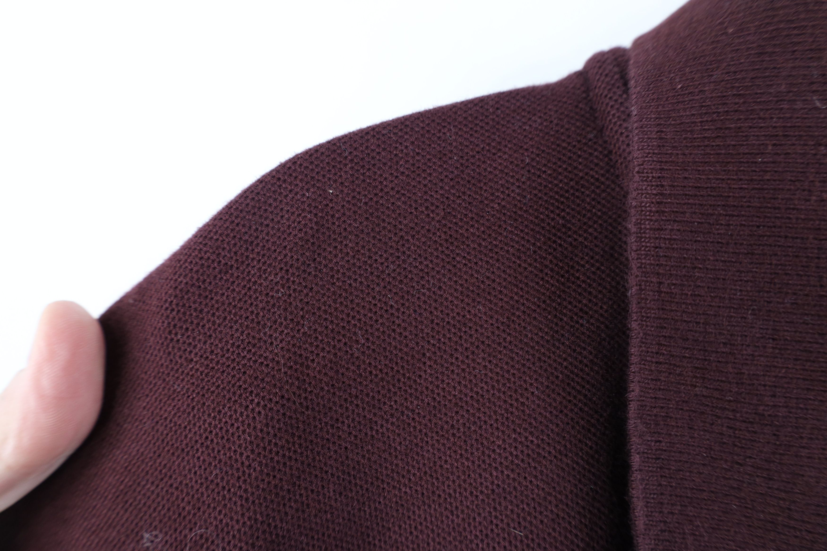 L.L. Bean Vintage 90s LL Bean Cotton Long Sleeve Rugby Polo Maroon USA Size US XL / EU 56 / 4 - 8 Thumbnail