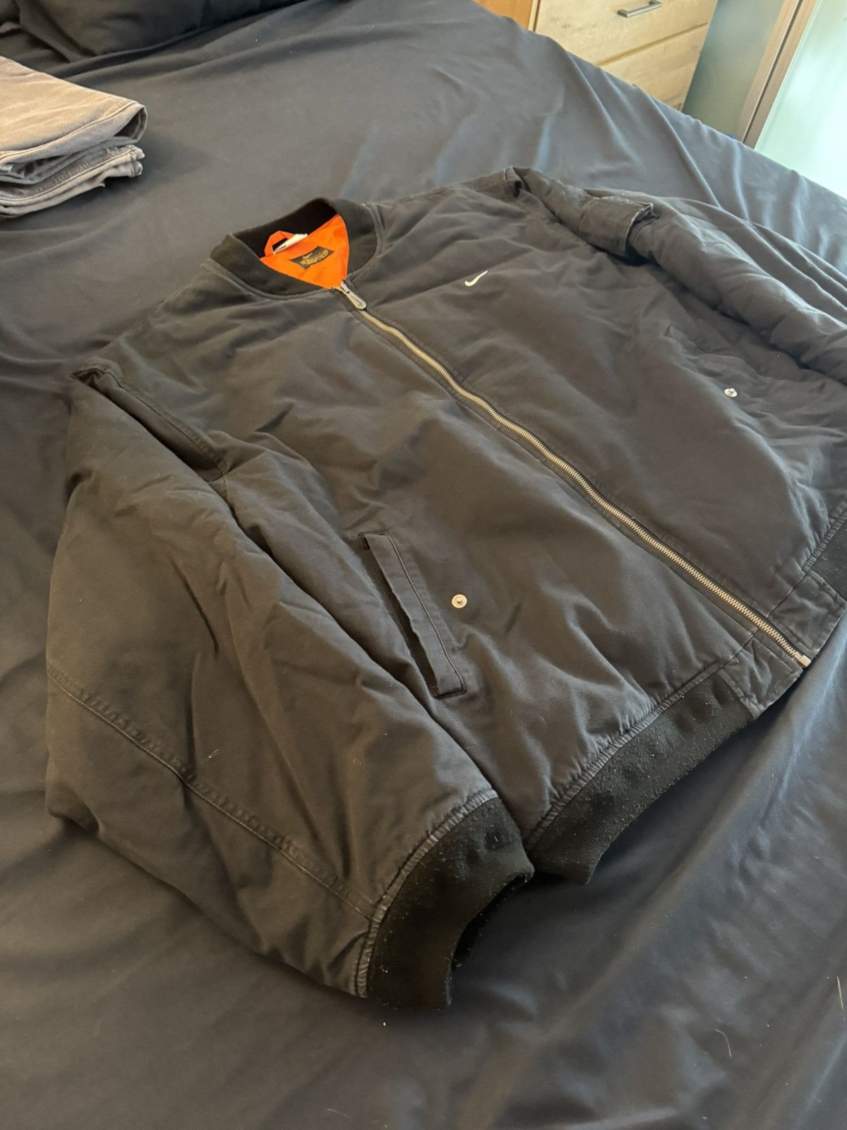 Nike Nike Life Black Bomber 2XL Size US XXL / EU 58 / 5 - 4 Thumbnail