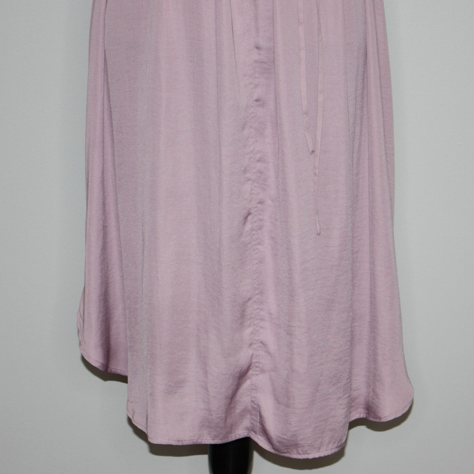 Loft Sleeveless Ruffle Tie Waist Dress in Mauve Color and size M Size M / US 6-8 / IT 42-44 - 13 Thumbnail