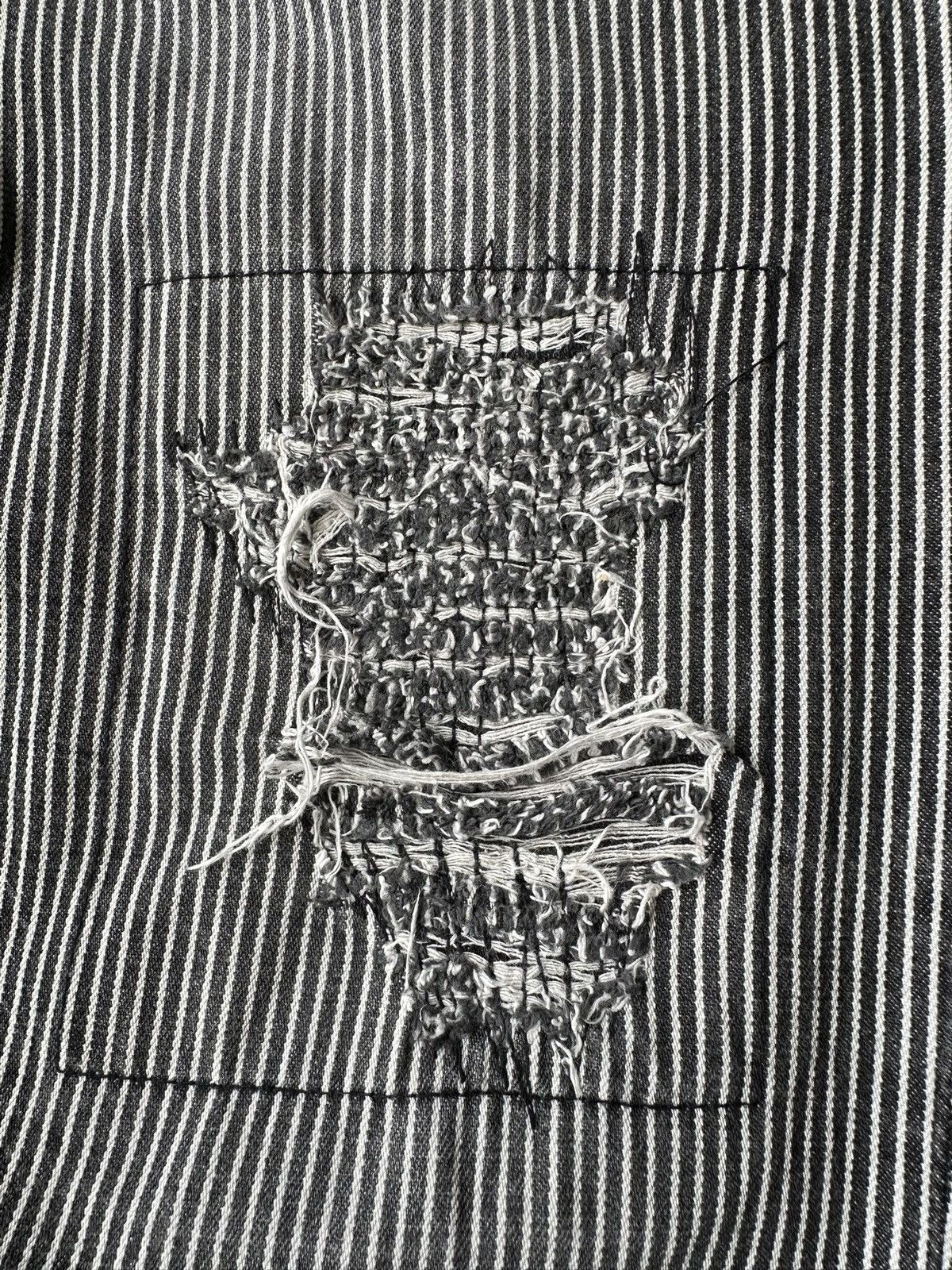 Japanese Brand [32/40] 00s Back & Forth boro wabash stripe jeans Size US 32 / EU 48 - 25 Thumbnail