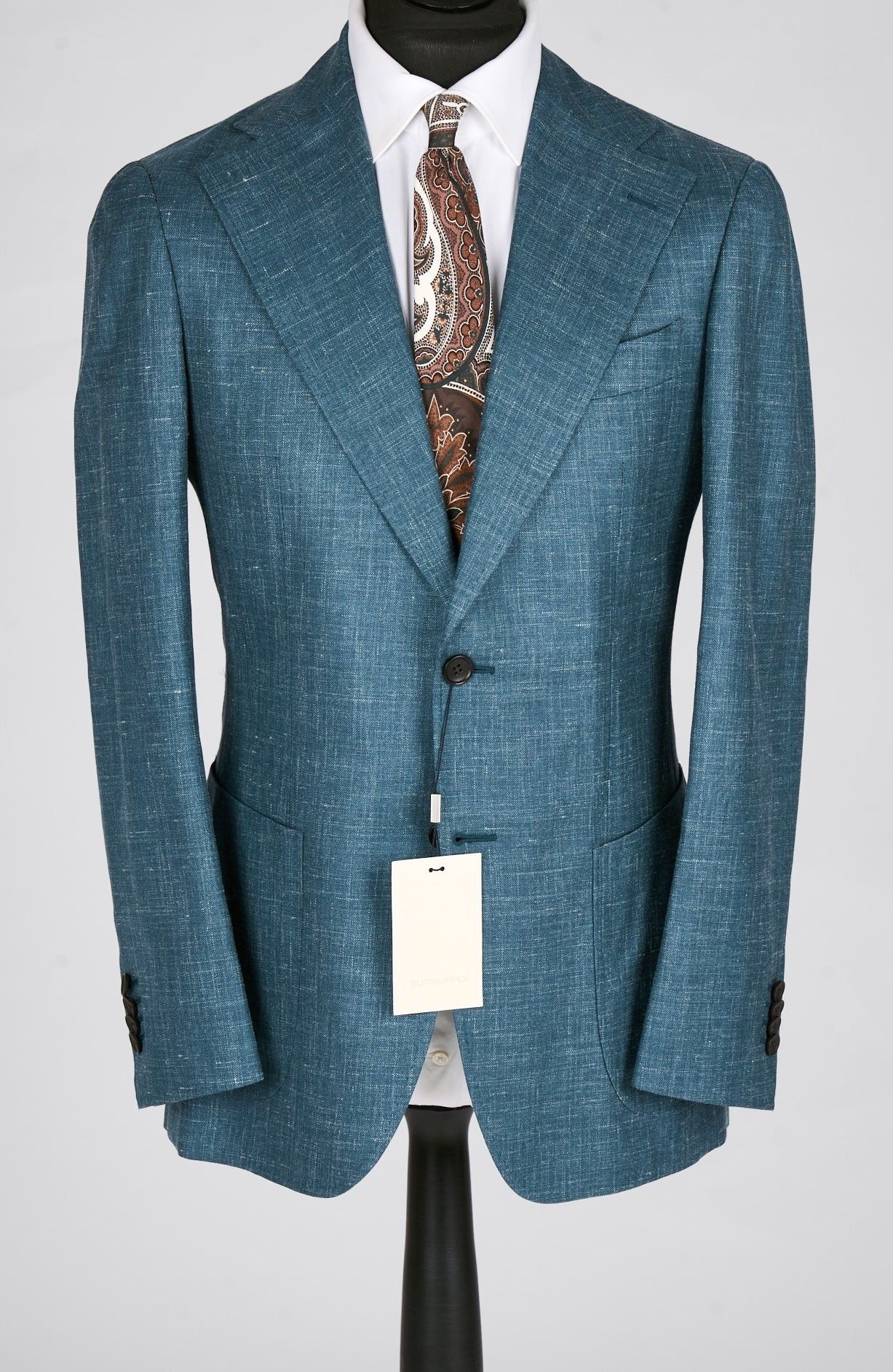 Suitsupply NWT Suitsupply aqua blue jacket, size 38R\EU48 Size 38R - 1 Thumbnail