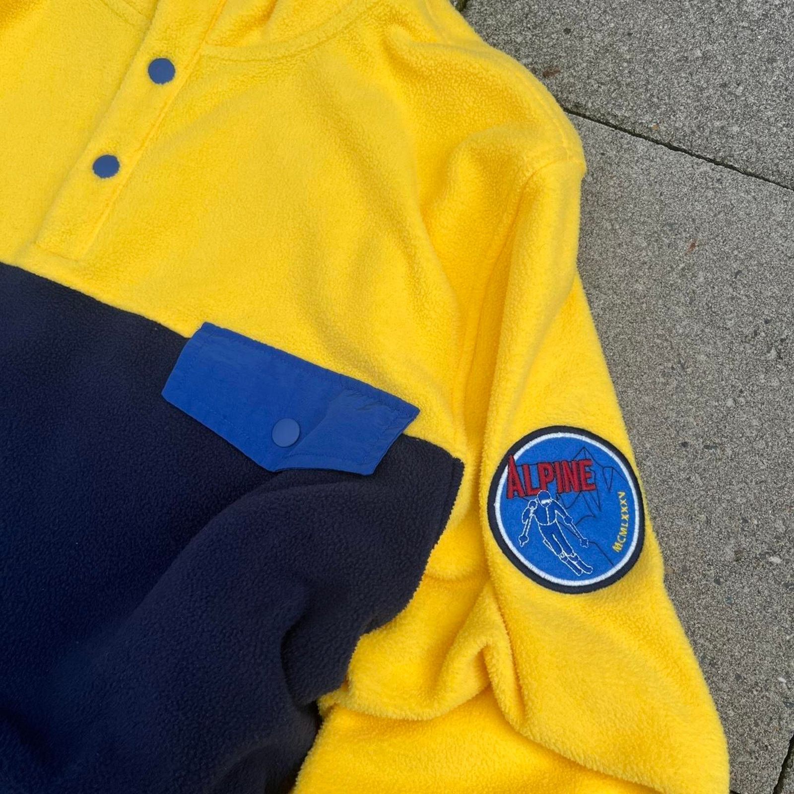 Club Room Club Room Ski Alpine Color Blocked Pullover 1/4 Button-Up Size US XL / EU 56 / 4 - 2 Thumbnail