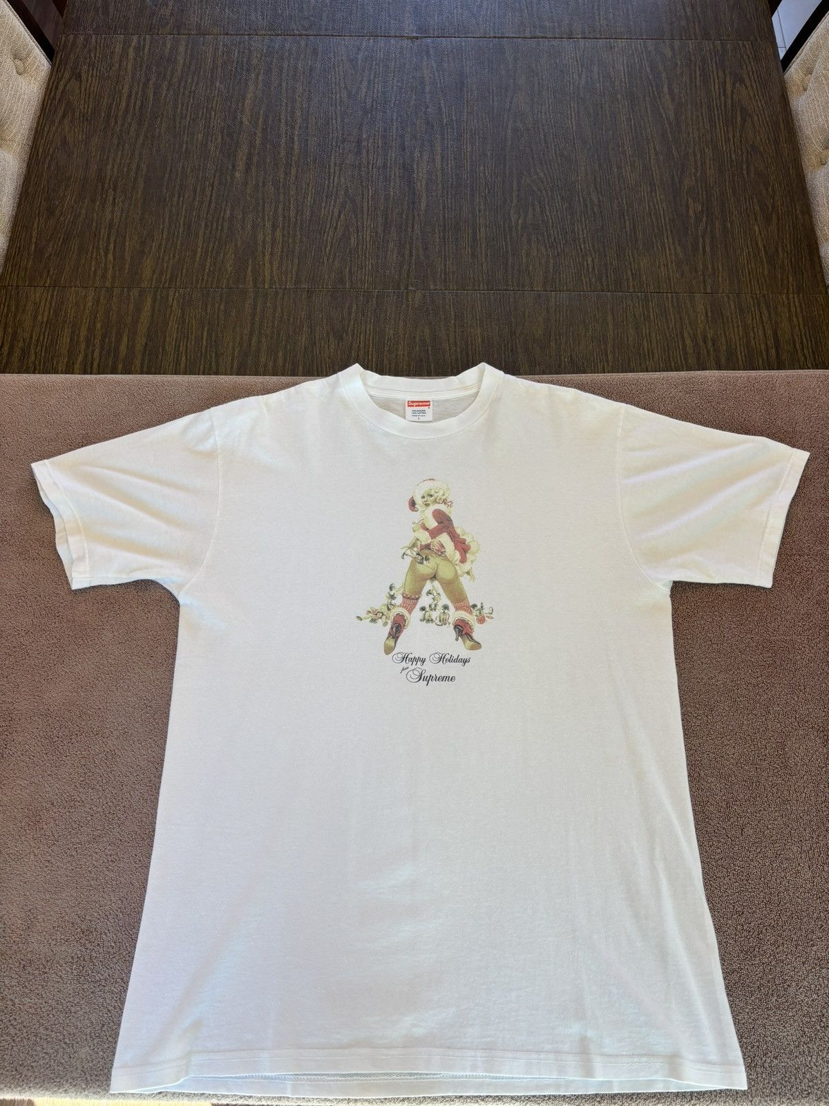Supreme Supreme F&F Christmas T Shirt 2001 Size US L / EU 52-54 / 3 - 1 Thumbnail
