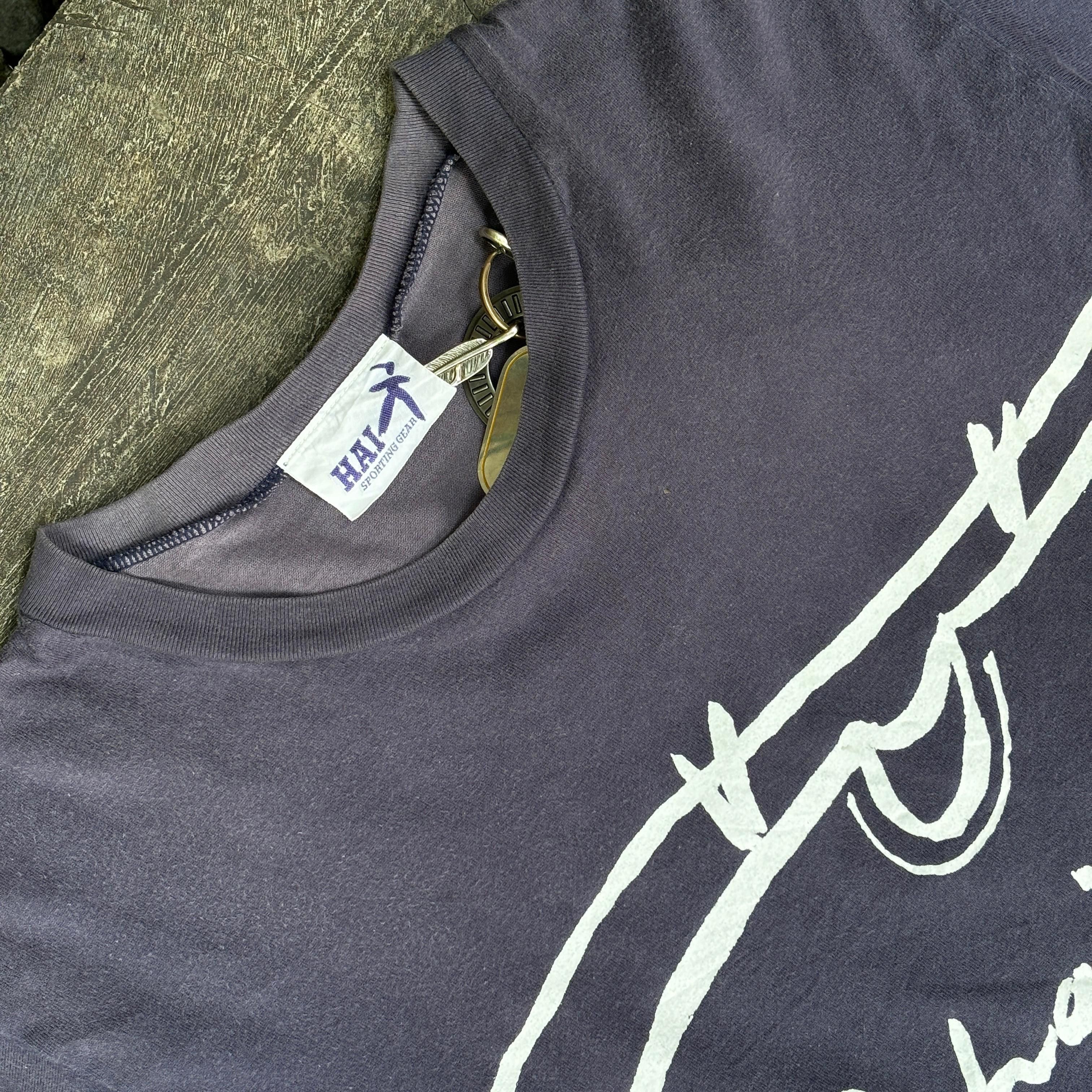 Hai Sporting Gear × Issey Miyake Vintage Issey Miyake Hai Sporting Gear Tee Tshirt Size US M / EU 48-50 / 2 - 7 Thumbnail