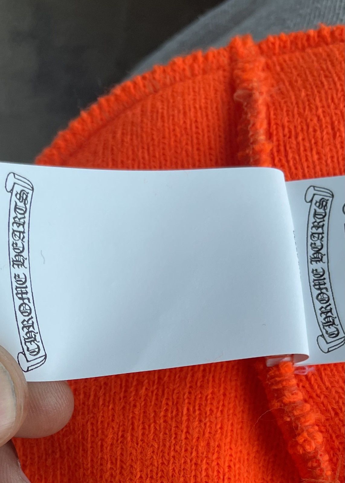 Chrome Hearts Chrome Hearts CH Beanie Orange Size ONE SIZE - 6 Thumbnail