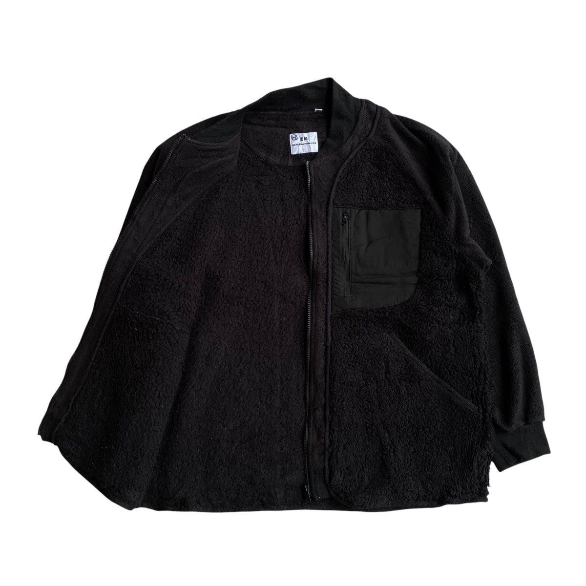 Japanese Brand × Uniqlo × White Mountaineering White Mountaineering Fleece Sherpa Jacket Size US XL / EU 56 / 4 - 3 Thumbnail