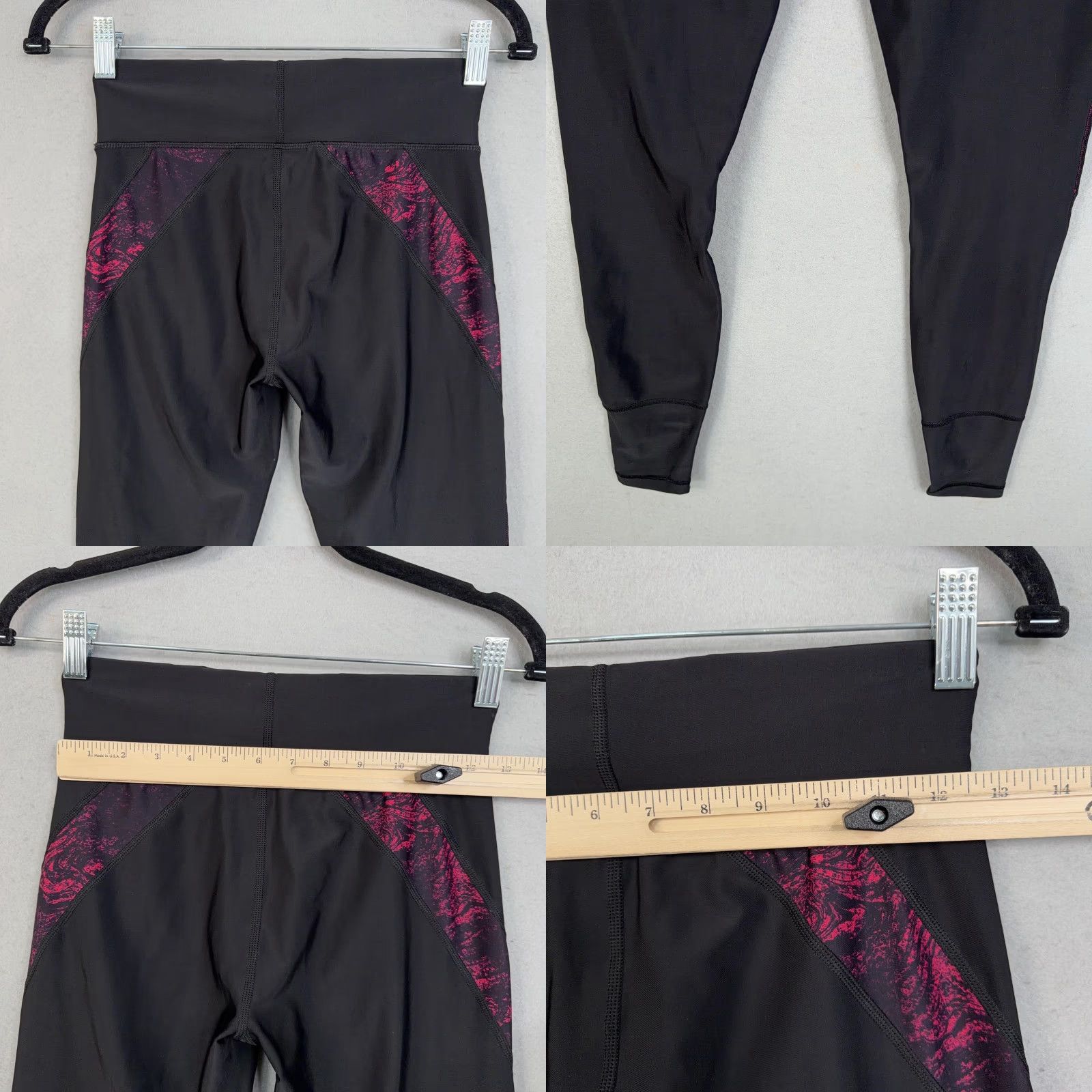 Puma PUMA Leggings Womens Small Black Explosive Tight High Rise Ankle Yoga Running Size 28" / US 6 / IT 42 - 8 Thumbnail