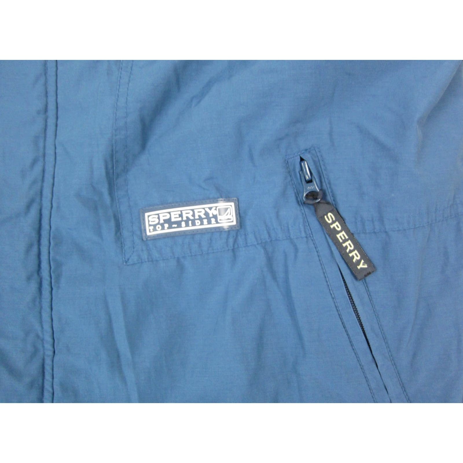 Sperry VINTAGE Sperry Topsider Jacket XL Windbreaker Full Zip Men Regular Blue Nylon Softshell 90s Retro Outdoors Hiking Windbreaker Size US XL / EU 56 / 4 - 2 Thumbnail