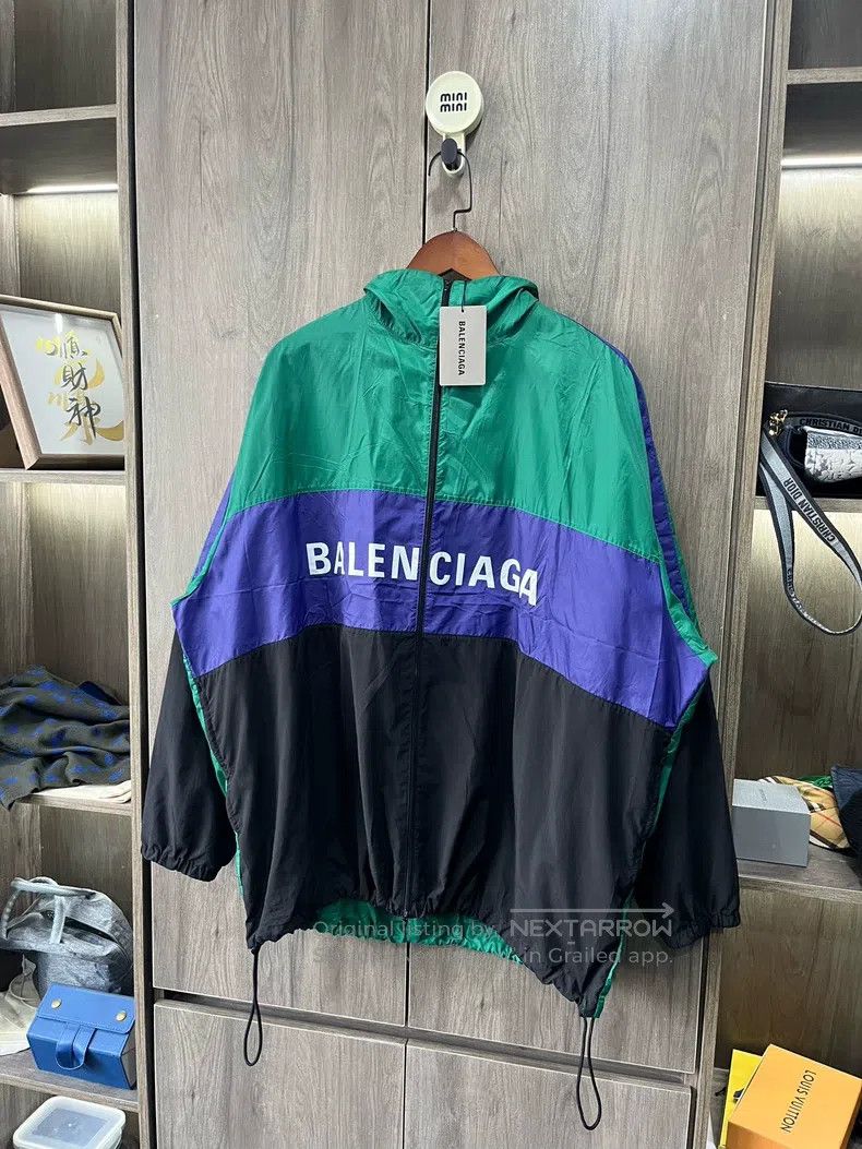 Balenciaga Balenciaga Color block sportswear Black green purple color Size US S / EU 44-46 / 1 - 4 Thumbnail