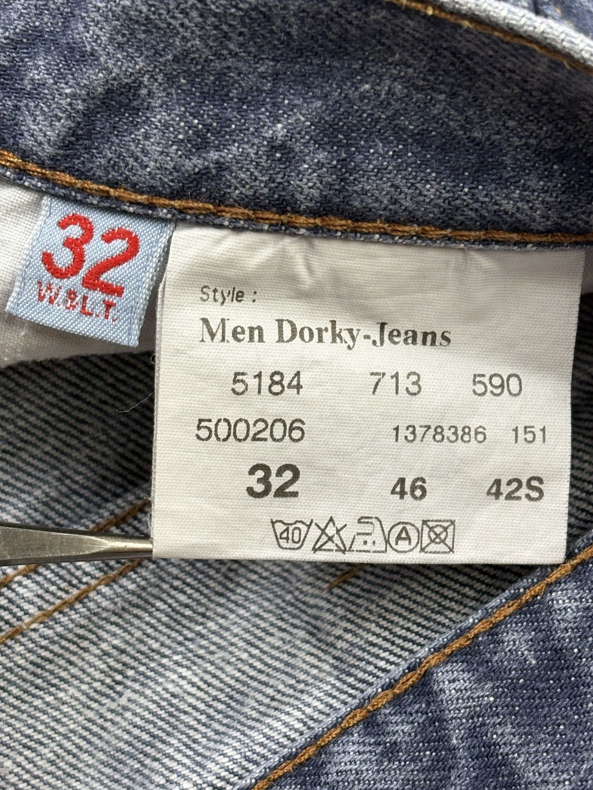 Walter Van Beirendonck W&LT Men Dorky Jeans Size US 30 / EU 46 - 9 Thumbnail