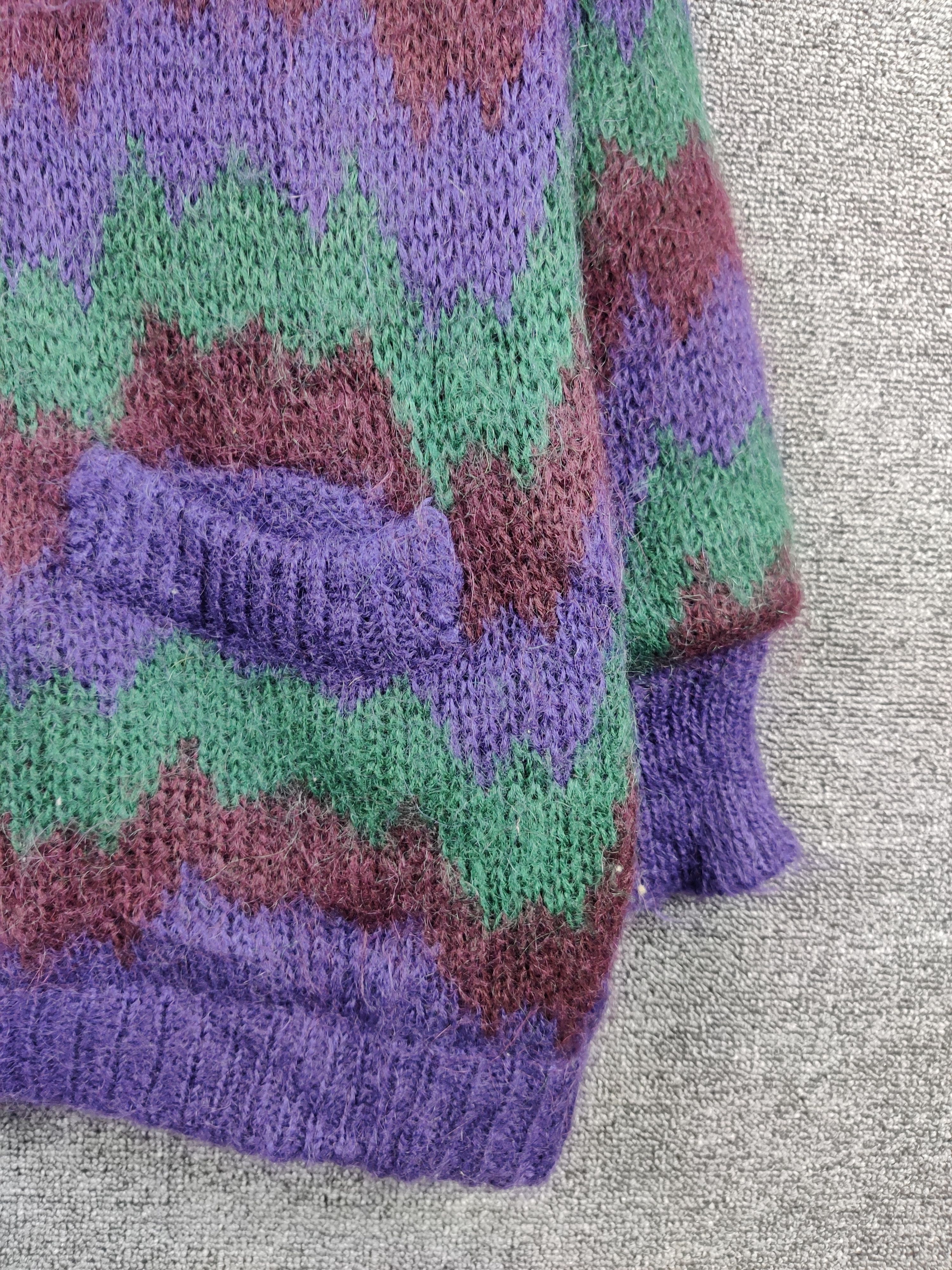Aran Isles Knitwear Vintage Cardigan Button Up Made Unbrand Size US L / EU 52-54 / 3 - 3 Thumbnail