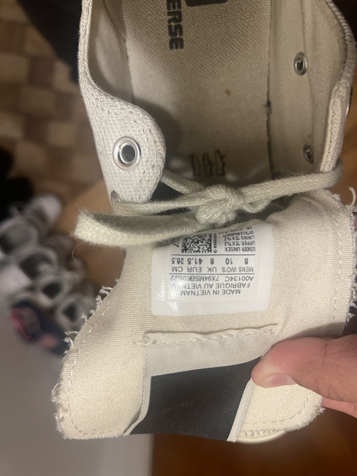Rick Owens Darkstar converse Size US 8 / EU 41 - 4 Thumbnail