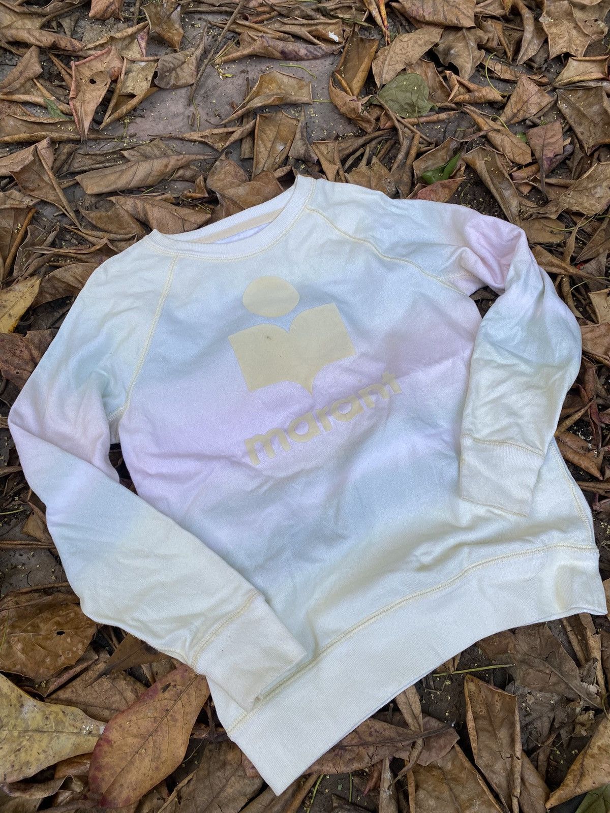 Isabel Marant Etoile Isabel Marant Étoile Pastel Tie-Dye Crewneck Sweatshirt Size S / US 4 / IT 40 - 1 Thumbnail