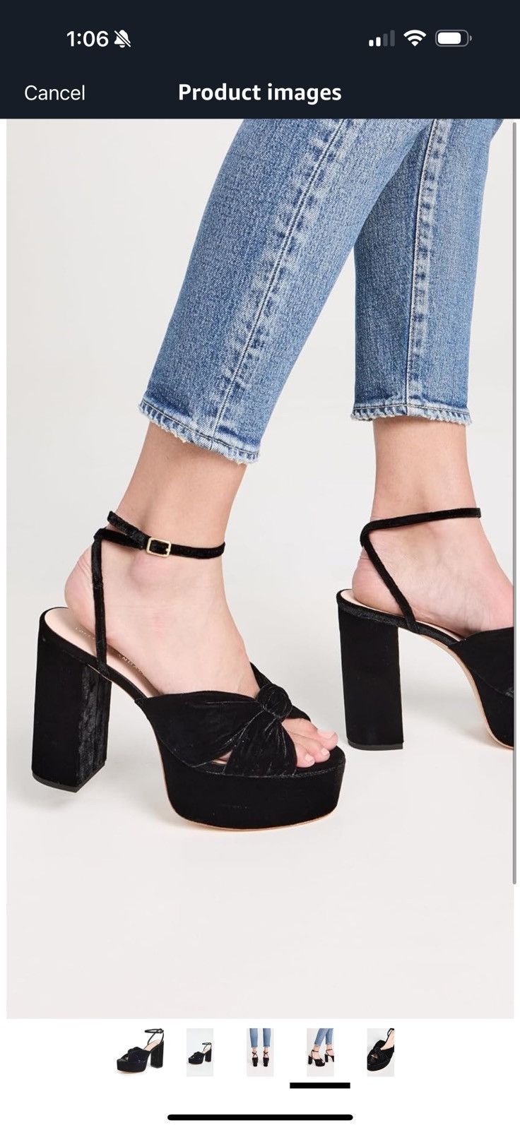 Loeffler Randall Loeffler Randall Women's Roz Knot Platform Heels Size US 10 / IT 40 - 5 Thumbnail