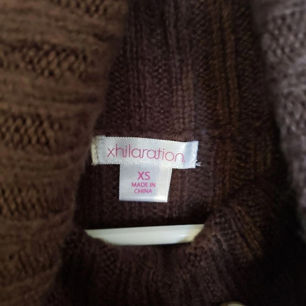 Designer CT1028a Ladies Brown Sweater XS Size XS / US 0-2 / IT 36-38 - 5 Thumbnail