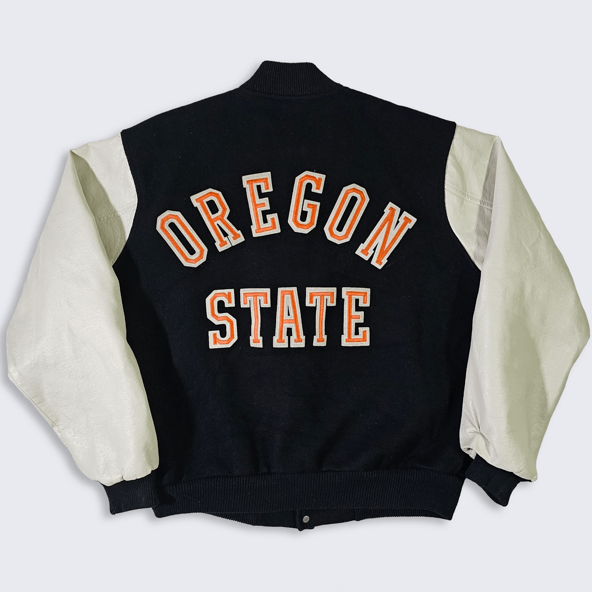 NCAA Oregon State Beavers Vintage 80s Chalk Line Varsity Jacket Size US L / EU 52-54 / 3 - 1 Thumbnail