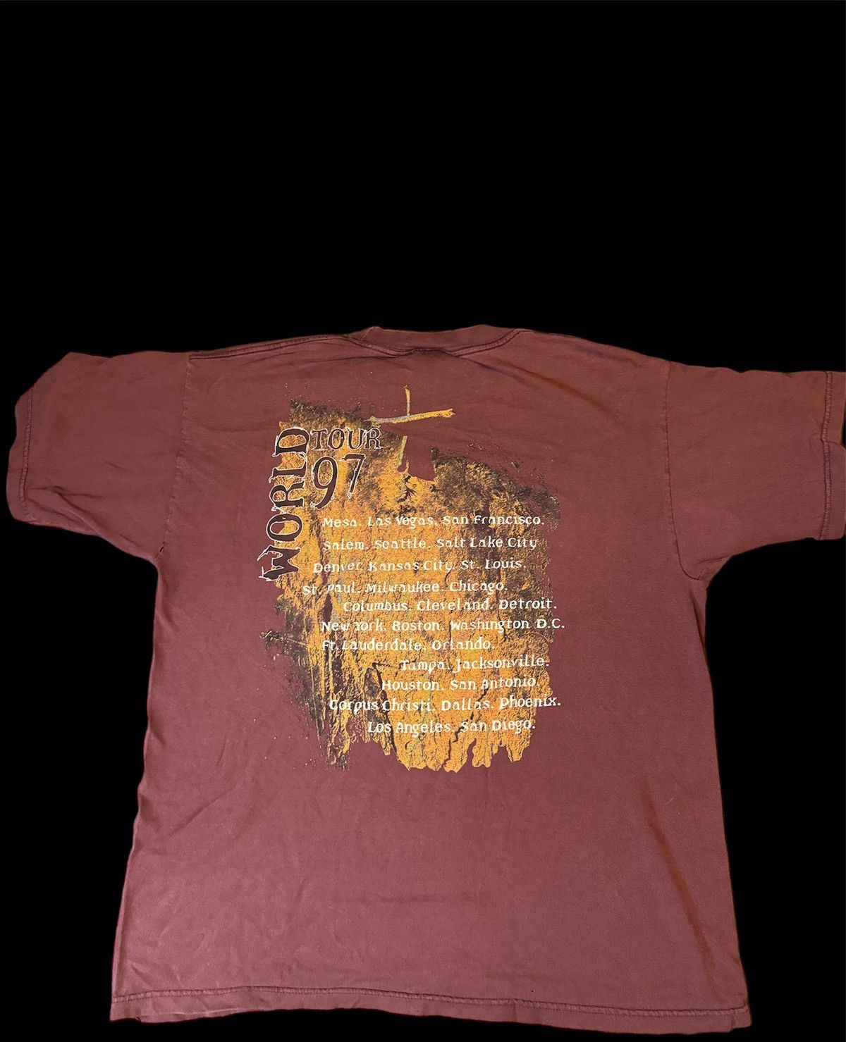 Band Tees × Vintage Vintage Megadeath 1997 grail tour/band tee Size US XL / EU 56 / 4 - 2 Thumbnail