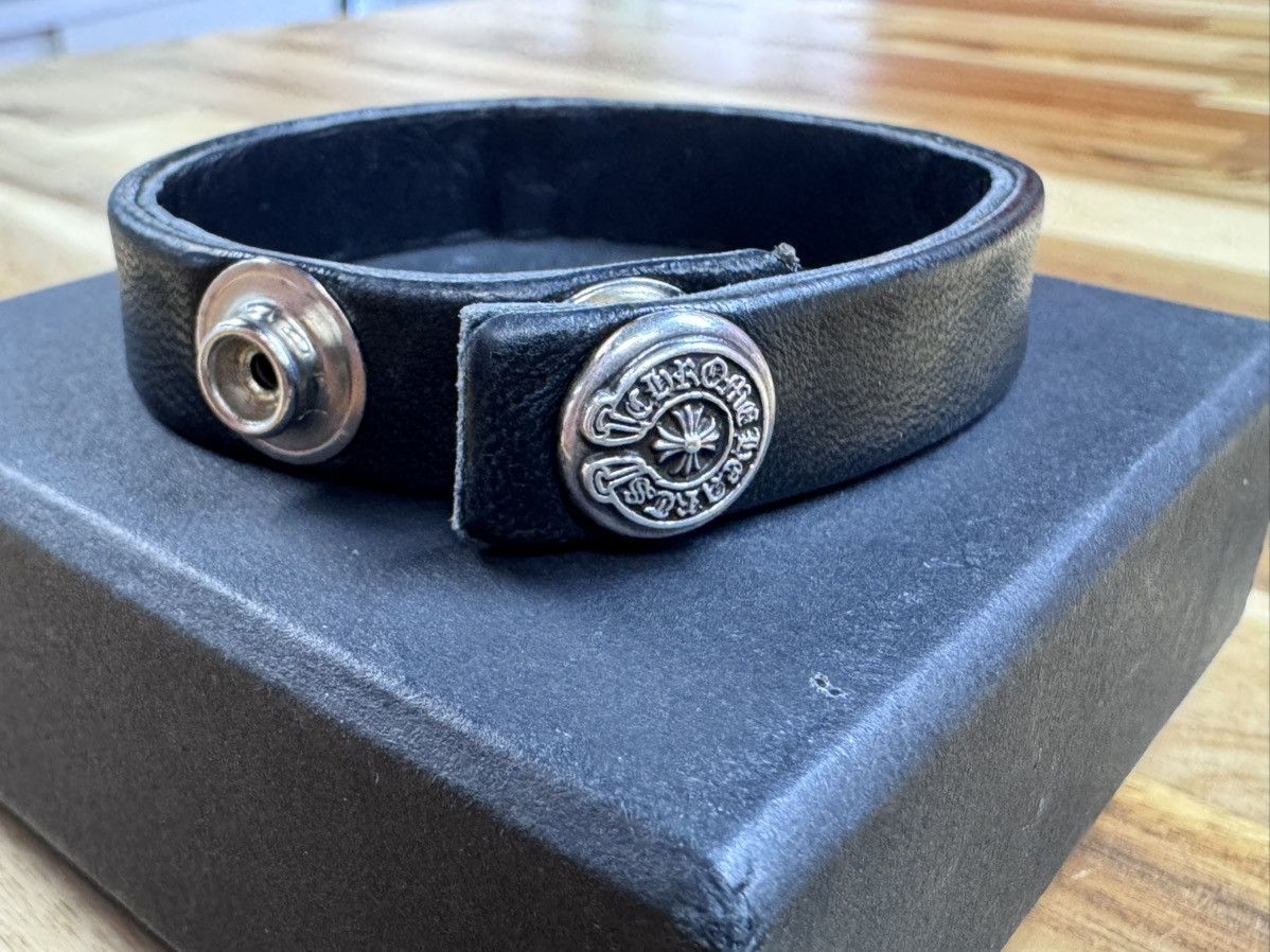 Chrome Hearts Chrome Hearts Spiked Leather Bracelet Size ONE SIZE - 2 Thumbnail