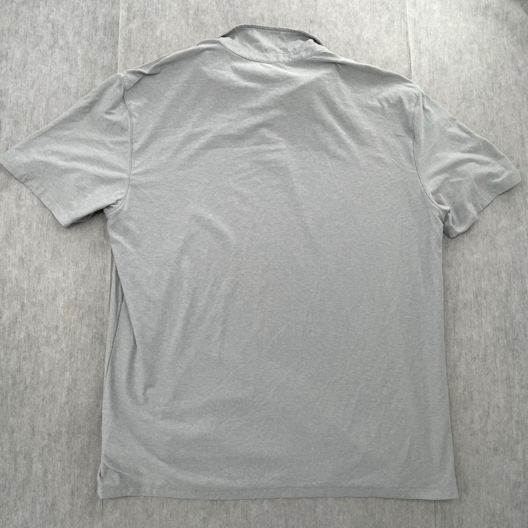 Vuori Vuori Shirt Adult Polo Stretch Performance Golf Pocket Mens XL Gray Size US XL / EU 56 / 4 - 2 Thumbnail