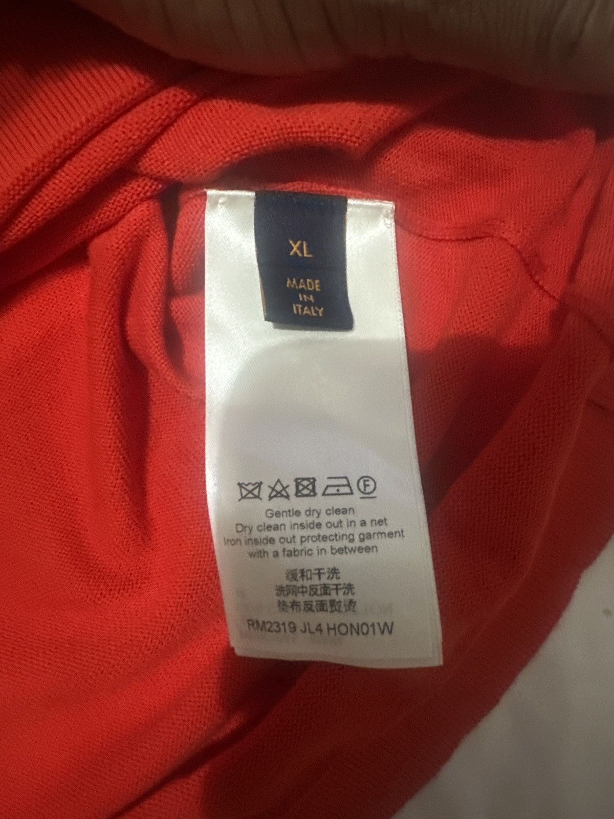 Louis Vuitton Louis Vuitton Graphic Knitwear t-shirt Size US XL / EU 56 / 4 - 4 Thumbnail