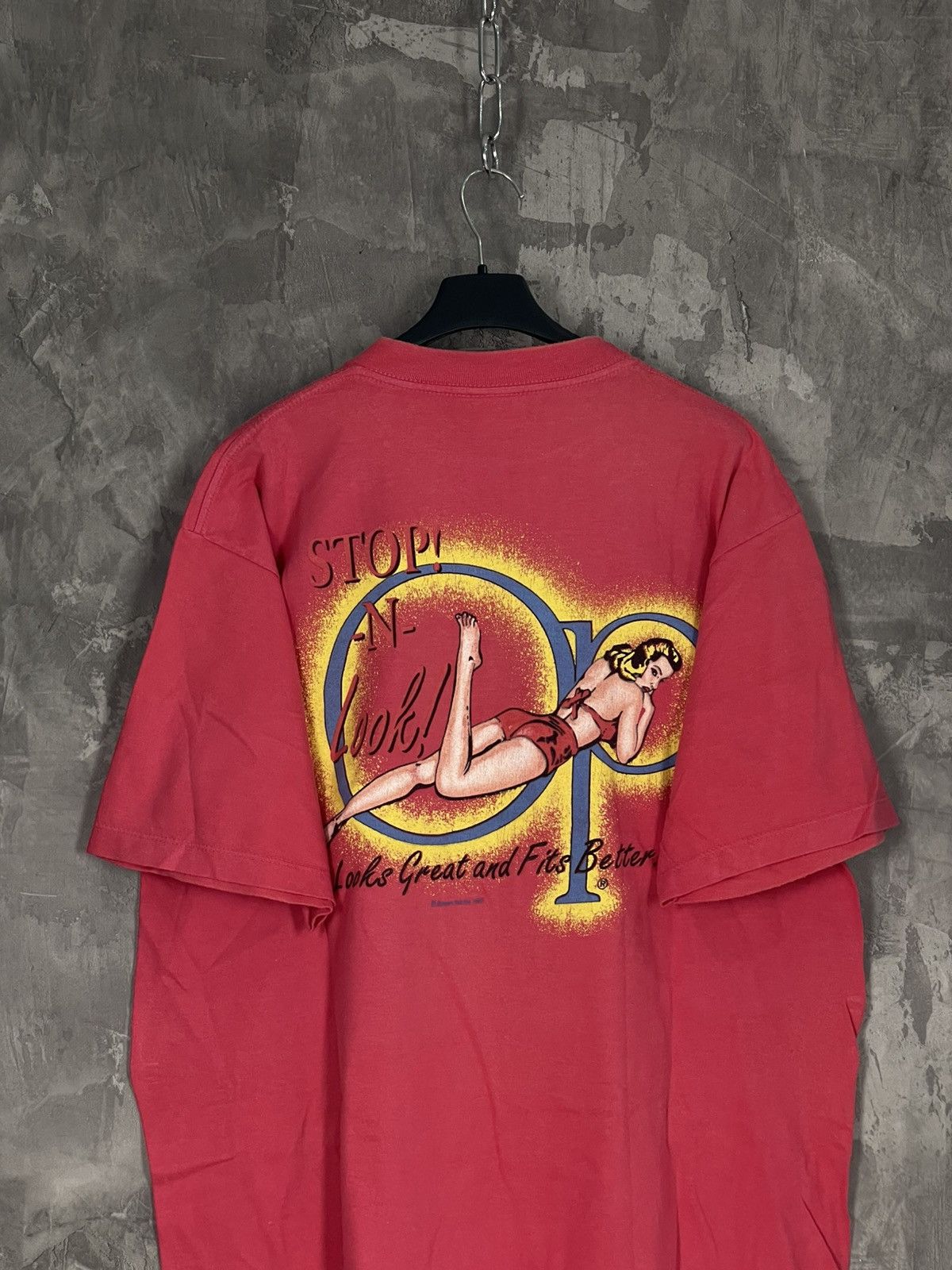 Ocean Pacific × Vintage Vintage Ocean Pacific Surfing Backhitt Y2K Tshirt Size US L / EU 52-54 / 3 - 9 Thumbnail