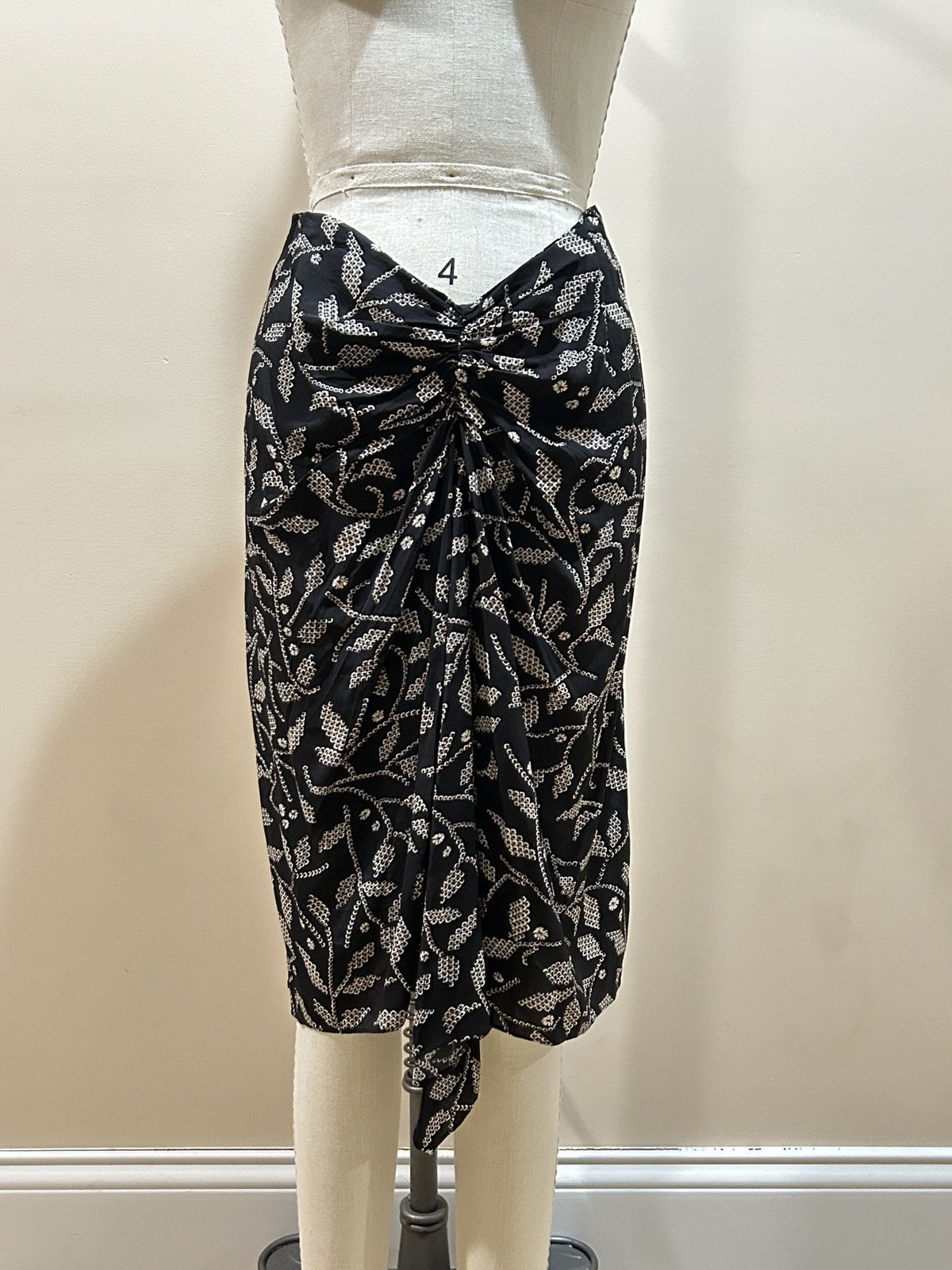 Isabel Marant Etoile Ruched Flowy Midi skirt Size 25" / US 0 / IT 36 - 2 Thumbnail
