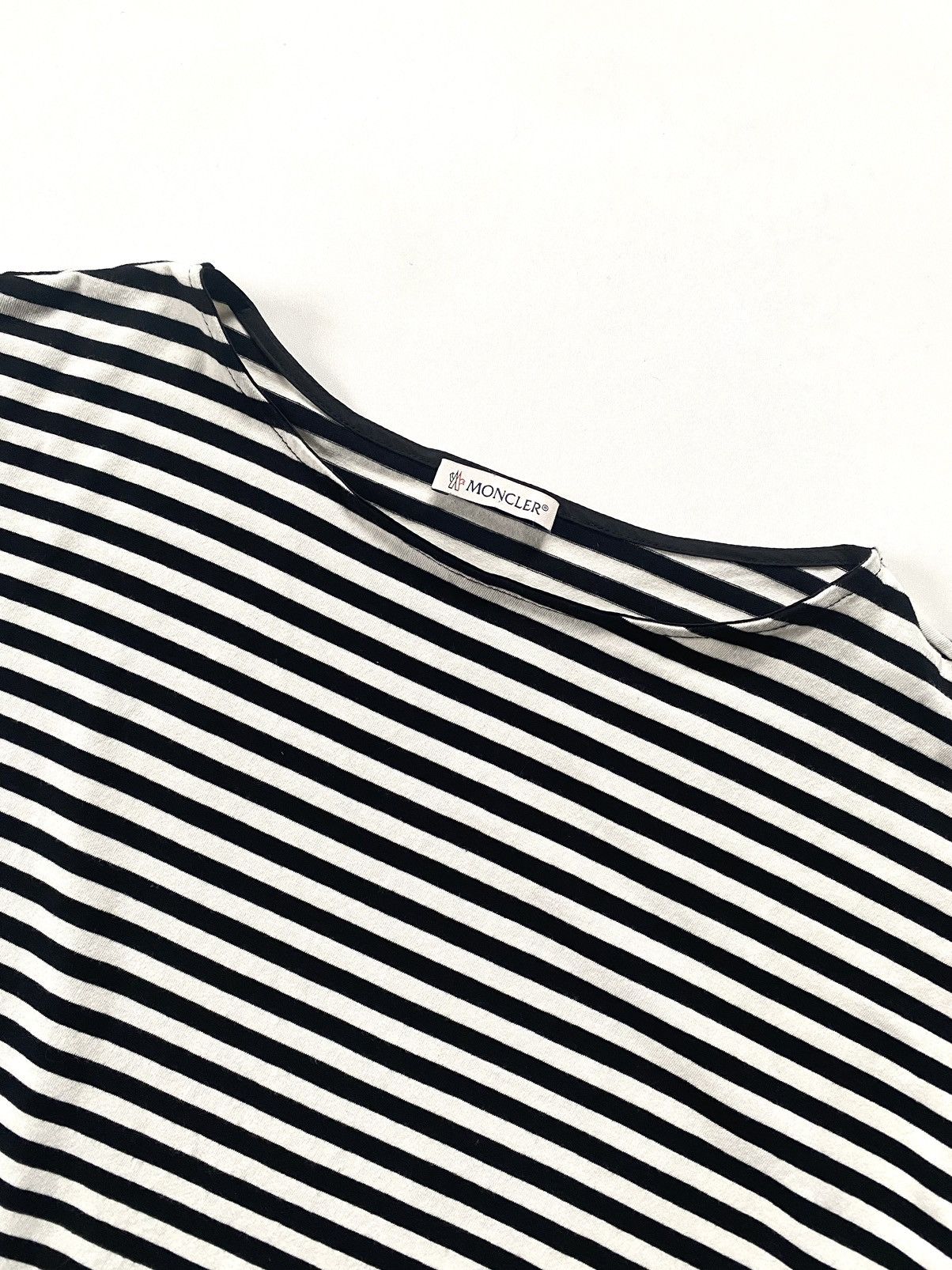 Moncler 🔥Moncler ALTRD Maglia Girocollo Stripped Relaxed T-Shirt Size M / US 6-8 / IT 42-44 - 3 Thumbnail