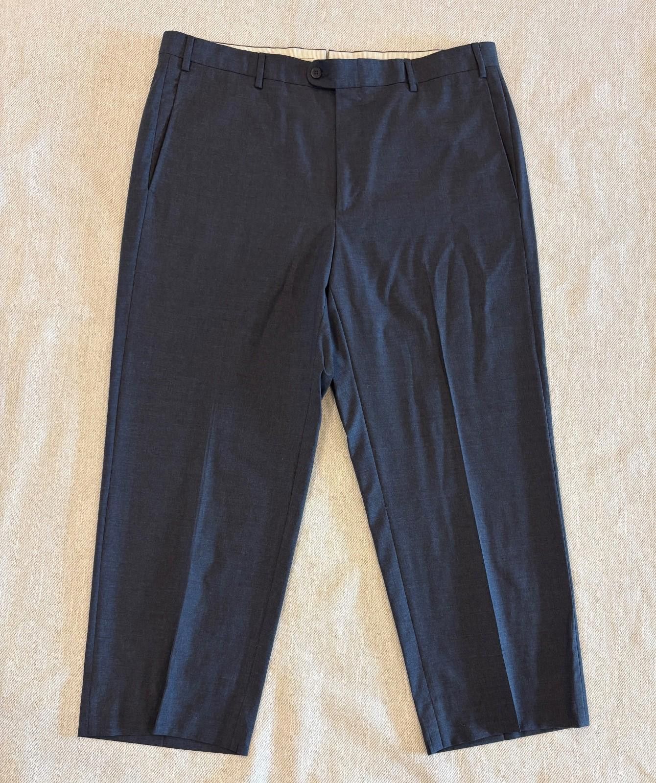 Zanella Zanella Platinum Trousers 36 Regular Charcoal Gray Italy Size US 36 / EU 52 - 2 Thumbnail