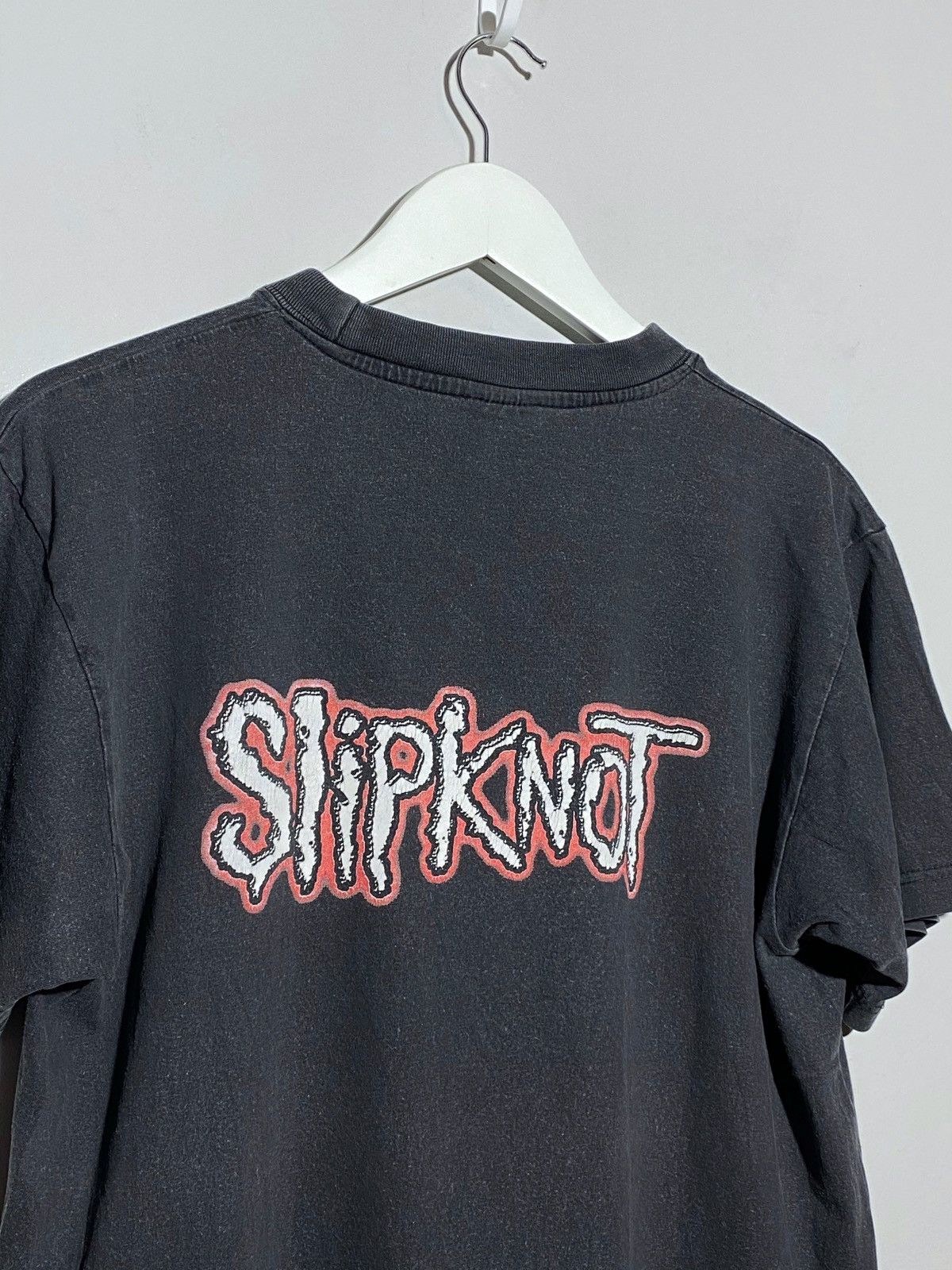 Band Tees Slipknot Vintage 90s Band Tee Graphic Travis Scott Style Size US M / EU 48-50 / 2 - 7 Thumbnail