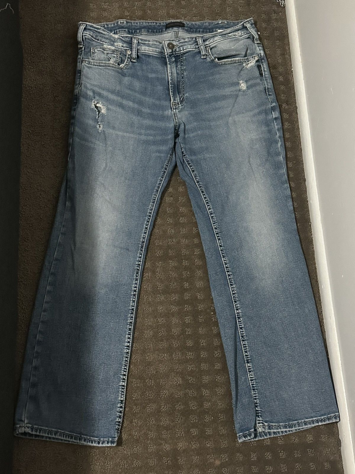 Silver Jeans Co. Silver Jace Slim Fit Bootcut Jeans Size US 38 / EU 54 - 1 Thumbnail