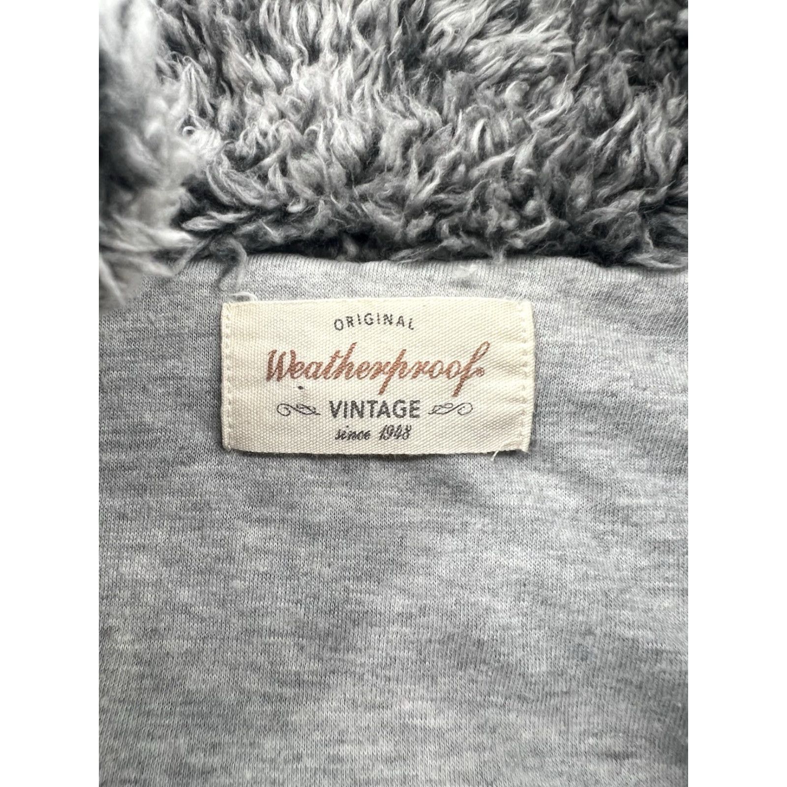Weatherproof Weatherproof Vintage Women's Jacket Gray Fleece Long Sleeve 1/4 Zip M Medium Casual, Workwear, Travel, Fall, Spring, Winter, Model Jacket Size M / US 6-8 / IT 42-44 - 5 Thumbnail