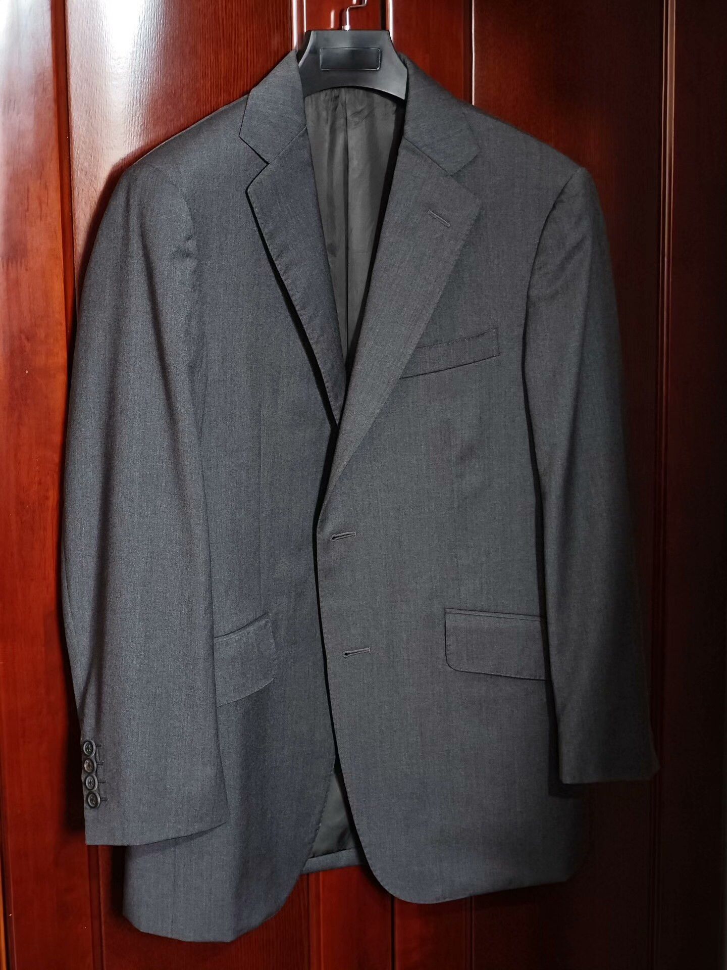 Ermenegildo Zegna Dunhill Gray Wool Blazer Jacket Size US M / EU 48-50 / 2 - 1 Thumbnail