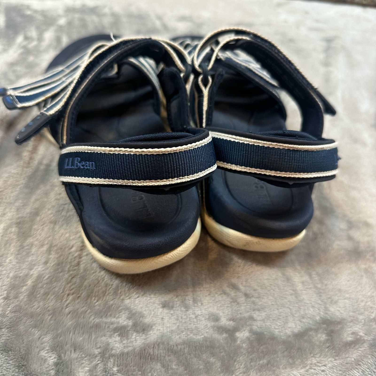L.L. Bean LL Bean Navy Blue Boothbay Sport Hiking Sandals Women Size 7 Size US 7 / IT 37 - 2 Thumbnail