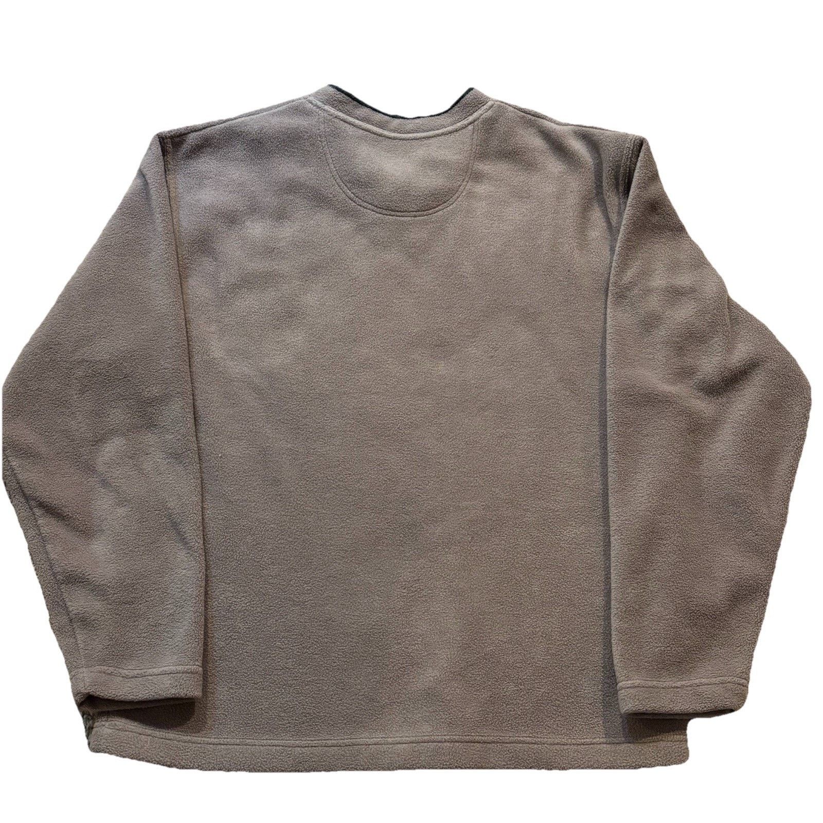 Gap Vintage Gap Fleece Pullover V-Neck Taupe Brown Large Korea Size US L / EU 52-54 / 3 - 6 Thumbnail