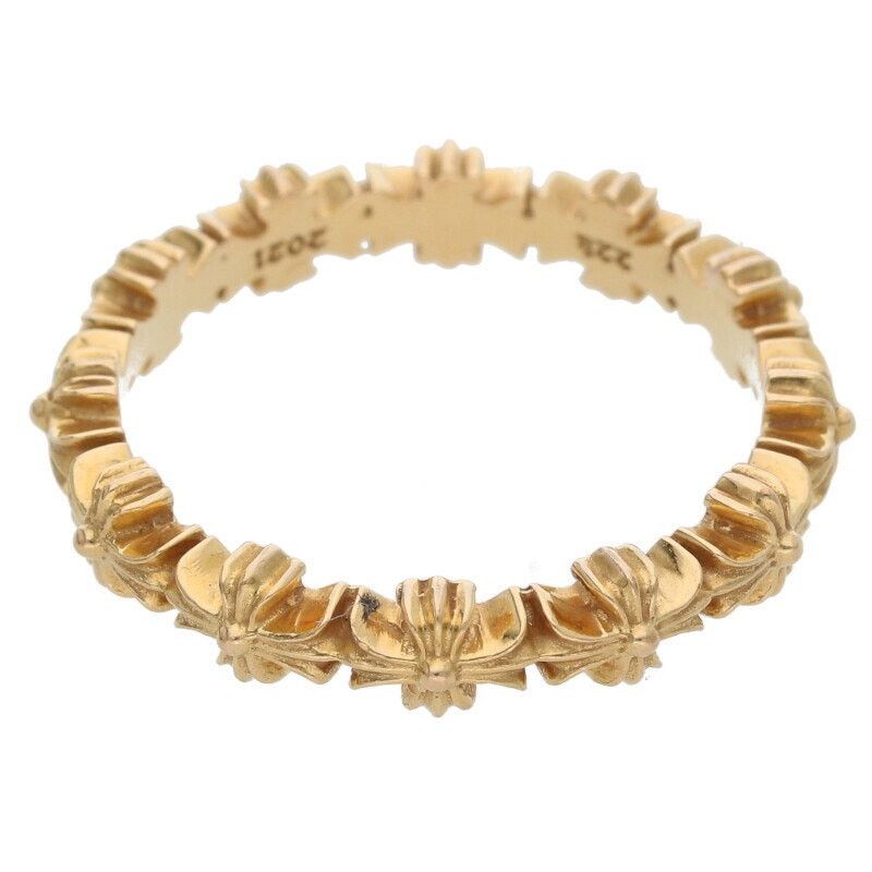 Chrome Hearts 22K Tiny ECH Plus Band Ring