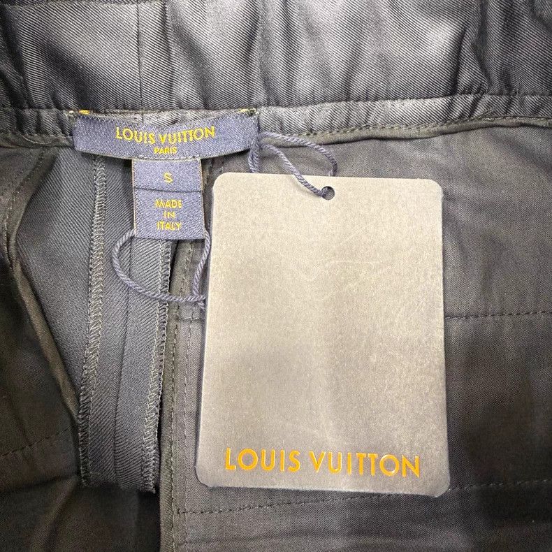 Louis Vuitton Louis Vuitton size s Navy Blue Wool Pants Size US 28 / EU 44 - 4 Thumbnail